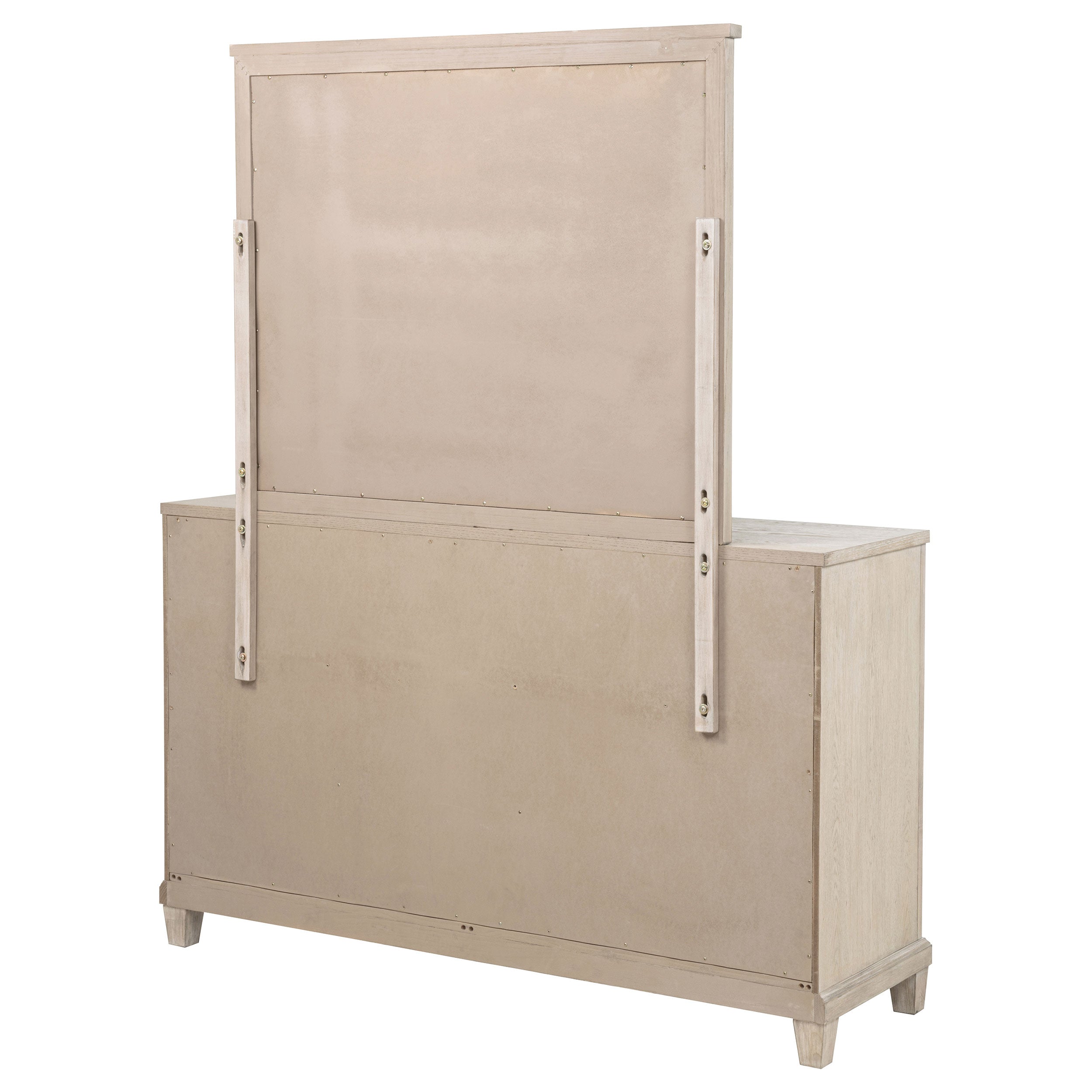 Pembroke Dresser with Mirror - Ideal Furniture (Fresno,CA)