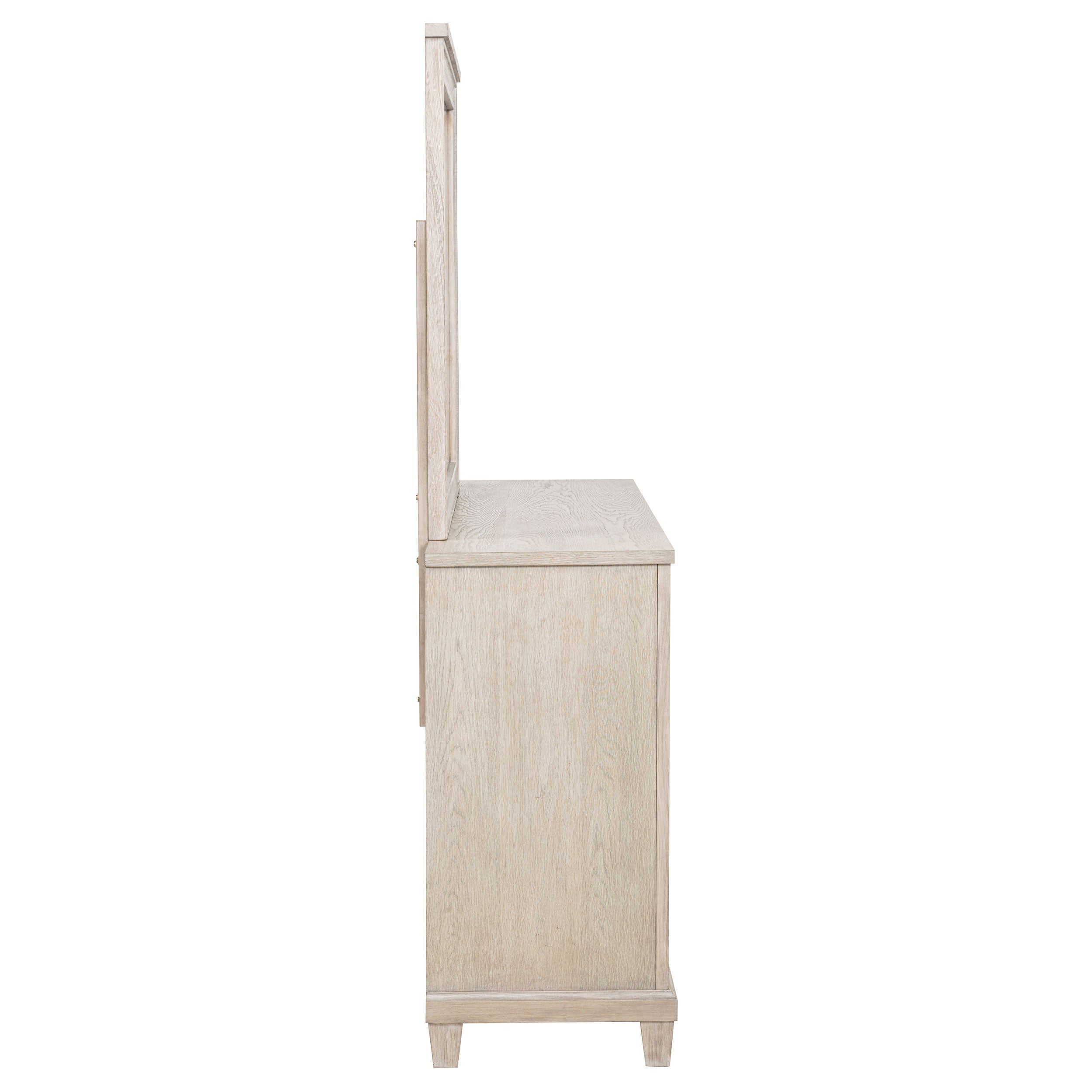 Pembroke Dresser with Mirror - Ideal Furniture (Fresno,CA)