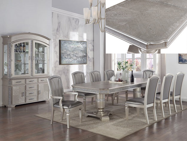 KLINA DINING TABLE PEDESTAL - Ideal Furniture (Fresno,CA)