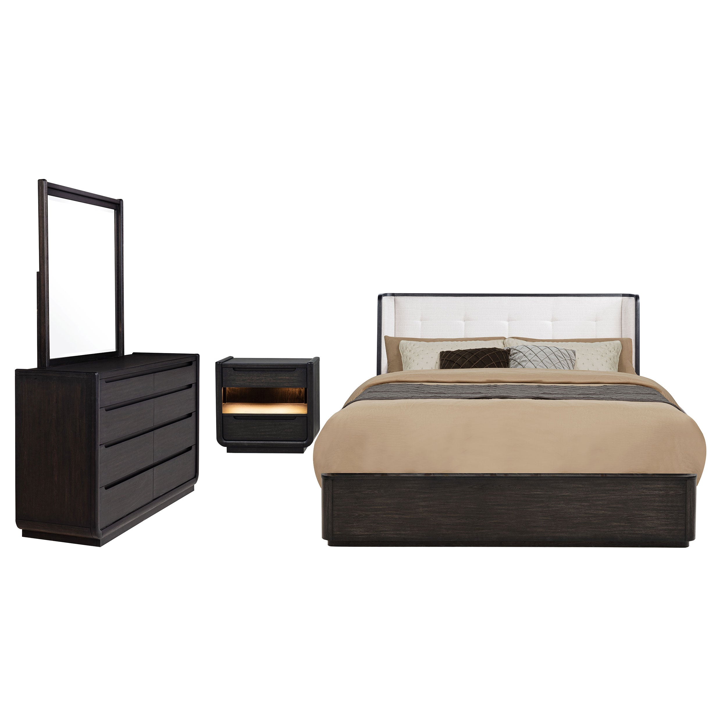 Leandro Bedroom Set - Ideal Furniture (Fresno,CA)
