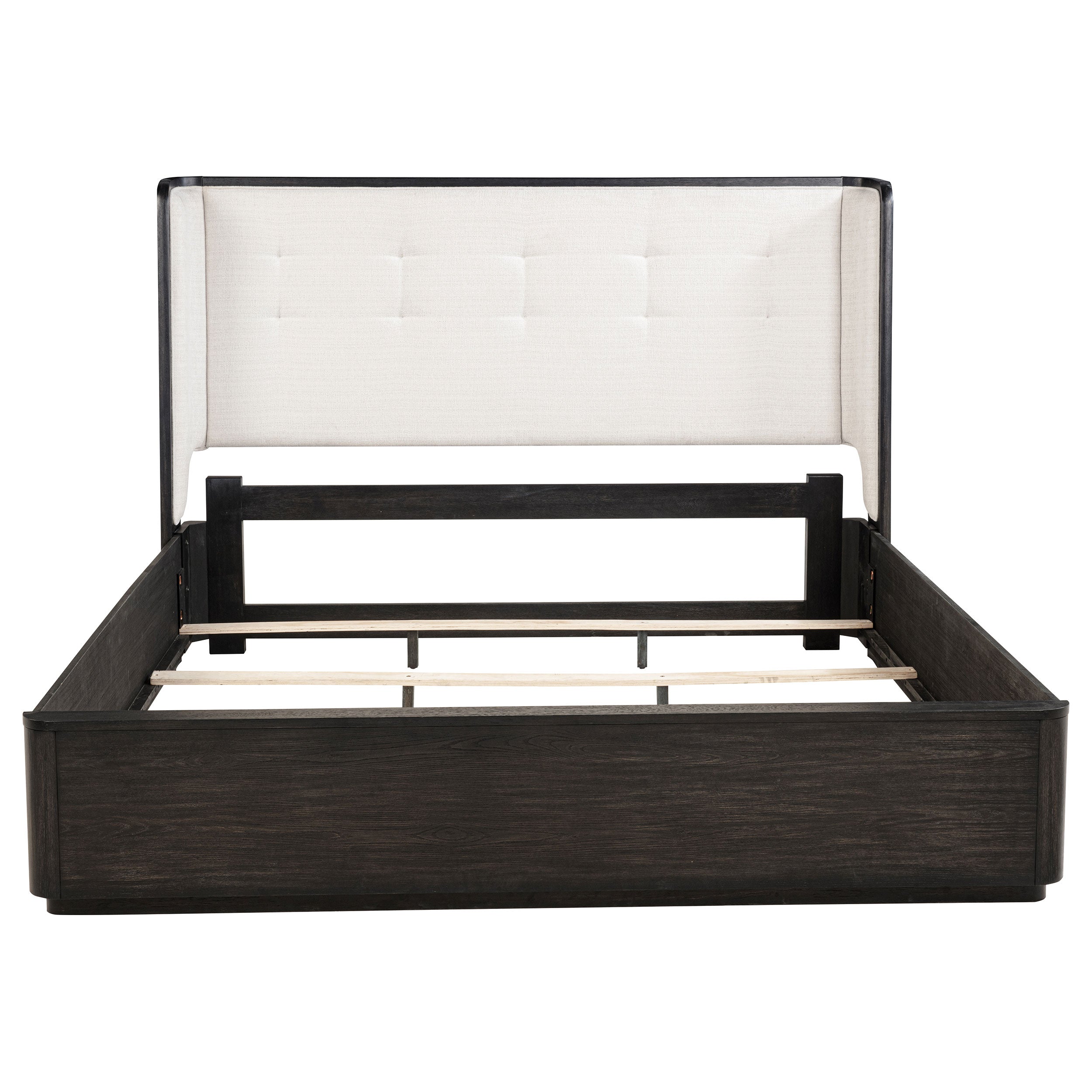 Leandro Wingback Bed - Ideal Furniture (Fresno,CA)