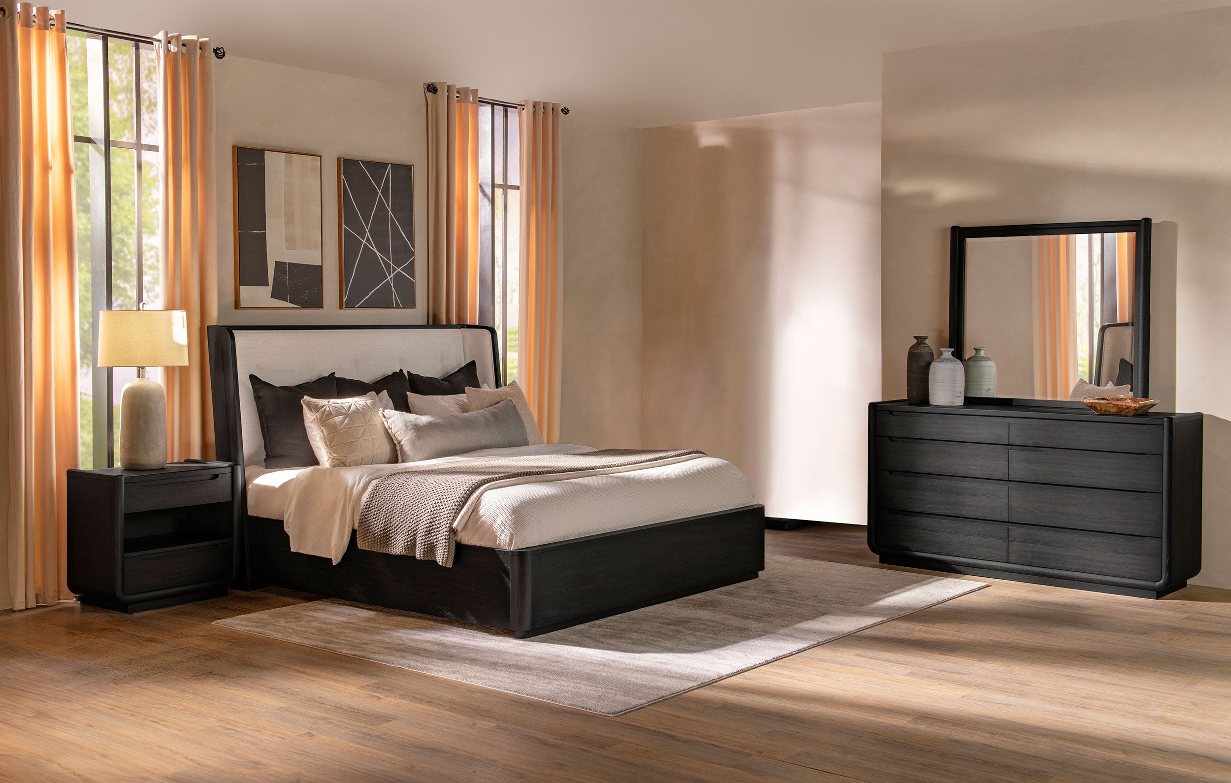 Leandro Bedroom Set - Ideal Furniture (Fresno,CA)