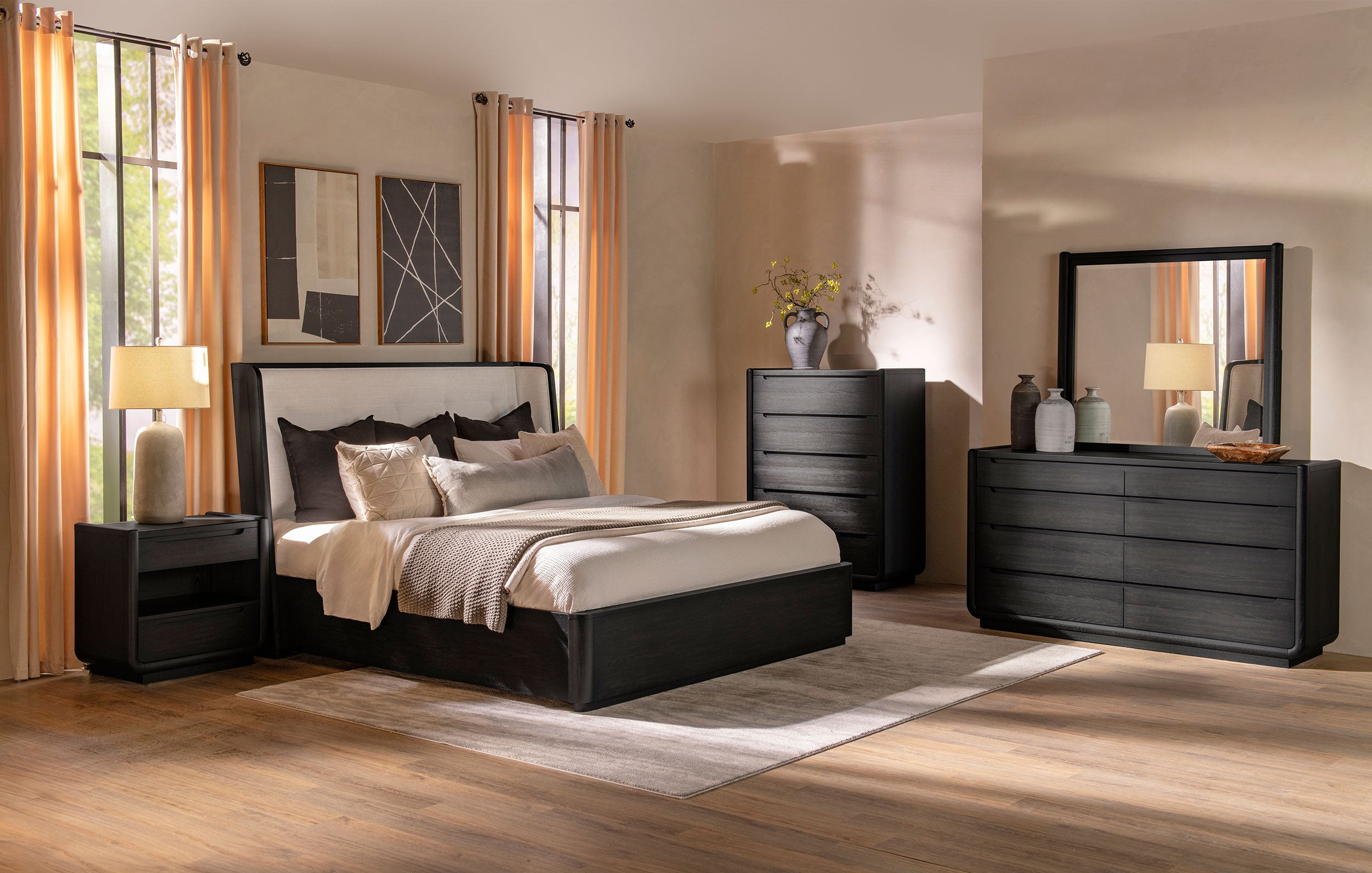 Leandro Bedroom Set - Ideal Furniture (Fresno,CA)