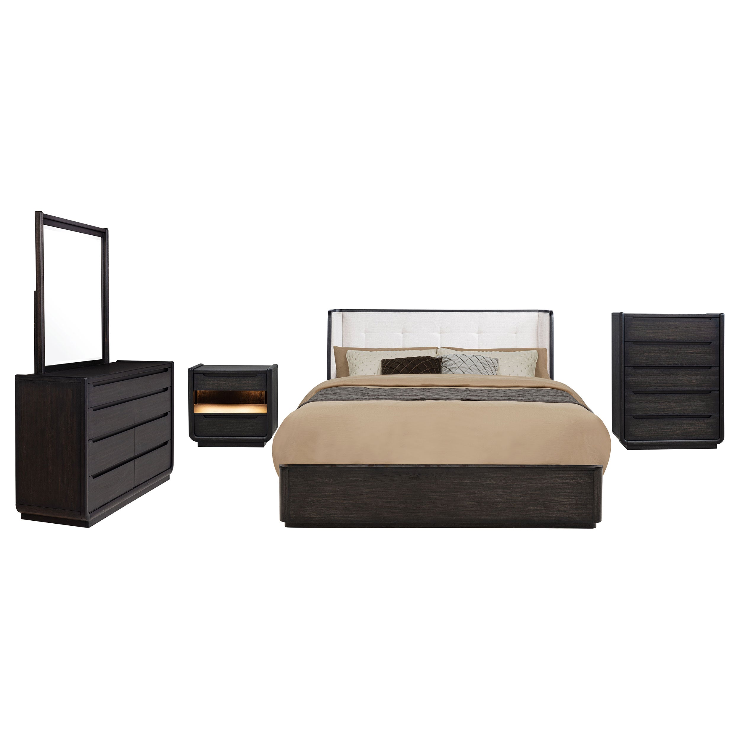 Leandro Bedroom Set - Ideal Furniture (Fresno,CA)