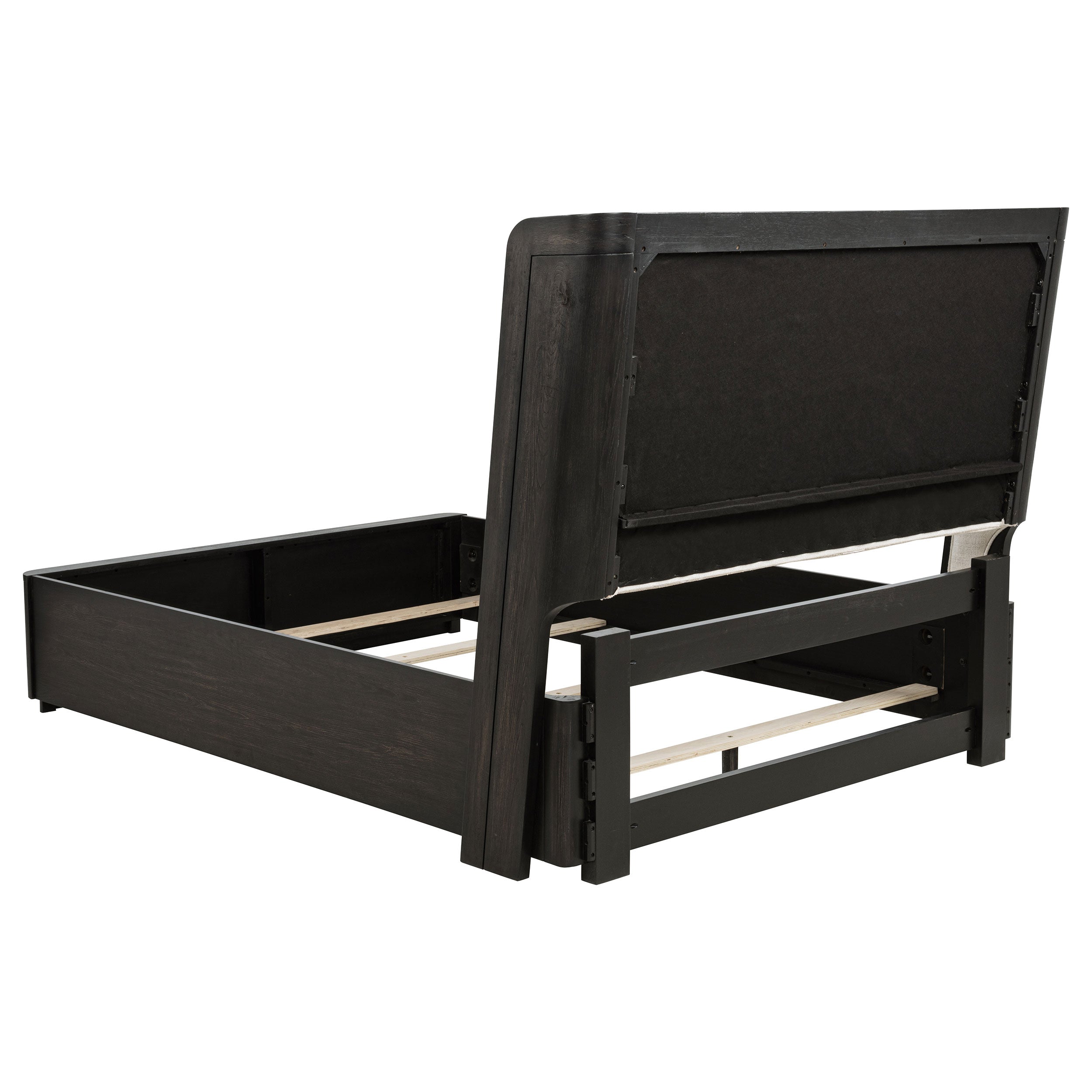 Leandro Wingback Bed - Ideal Furniture (Fresno,CA)