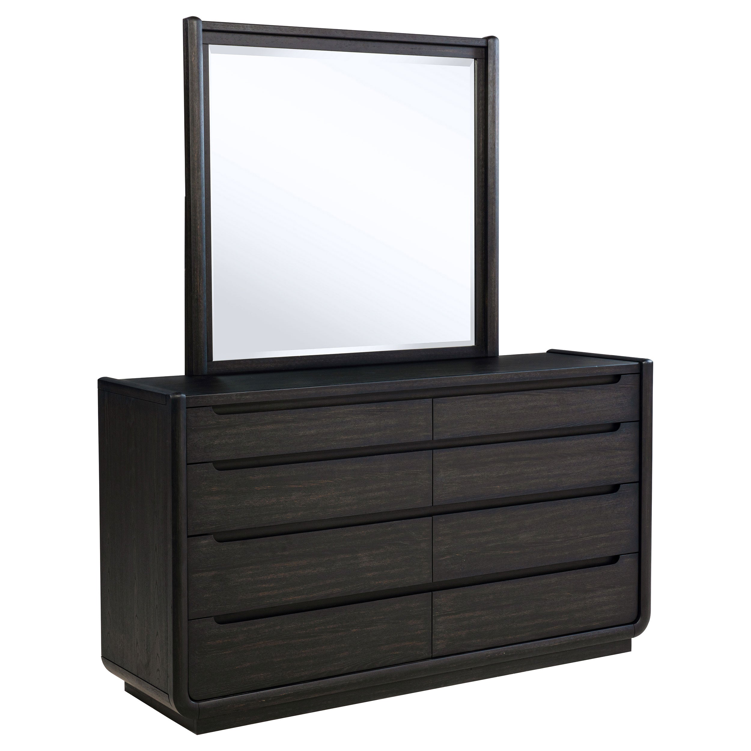 Leandro Dresser with Mirror - Ideal Furniture (Fresno,CA)