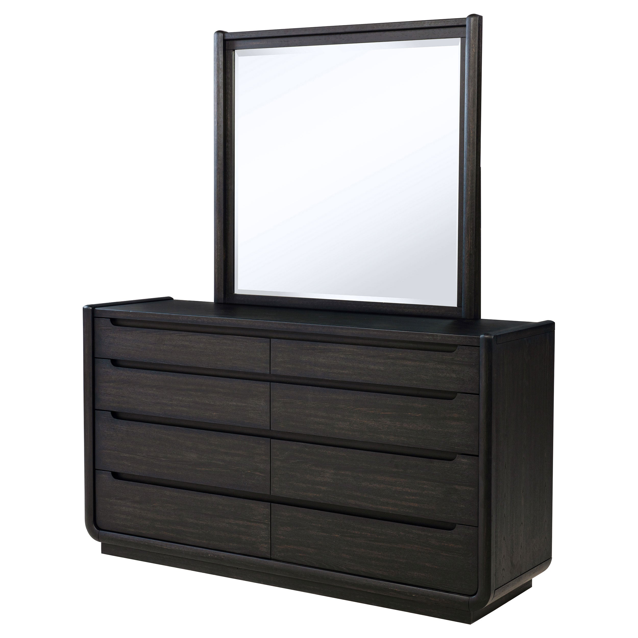 Leandro Dresser with Mirror - Ideal Furniture (Fresno,CA)