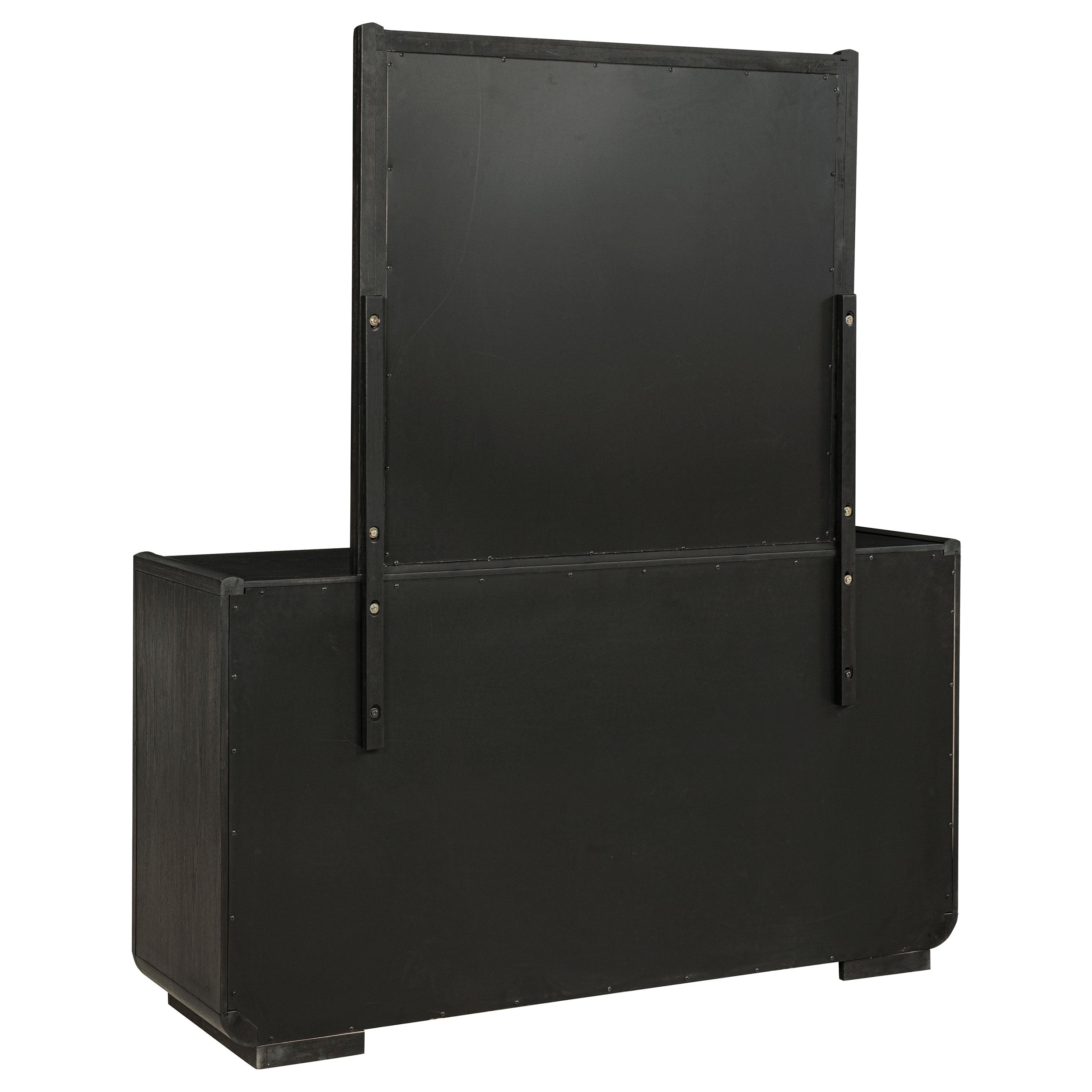 Leandro Dresser with Mirror - Ideal Furniture (Fresno,CA)