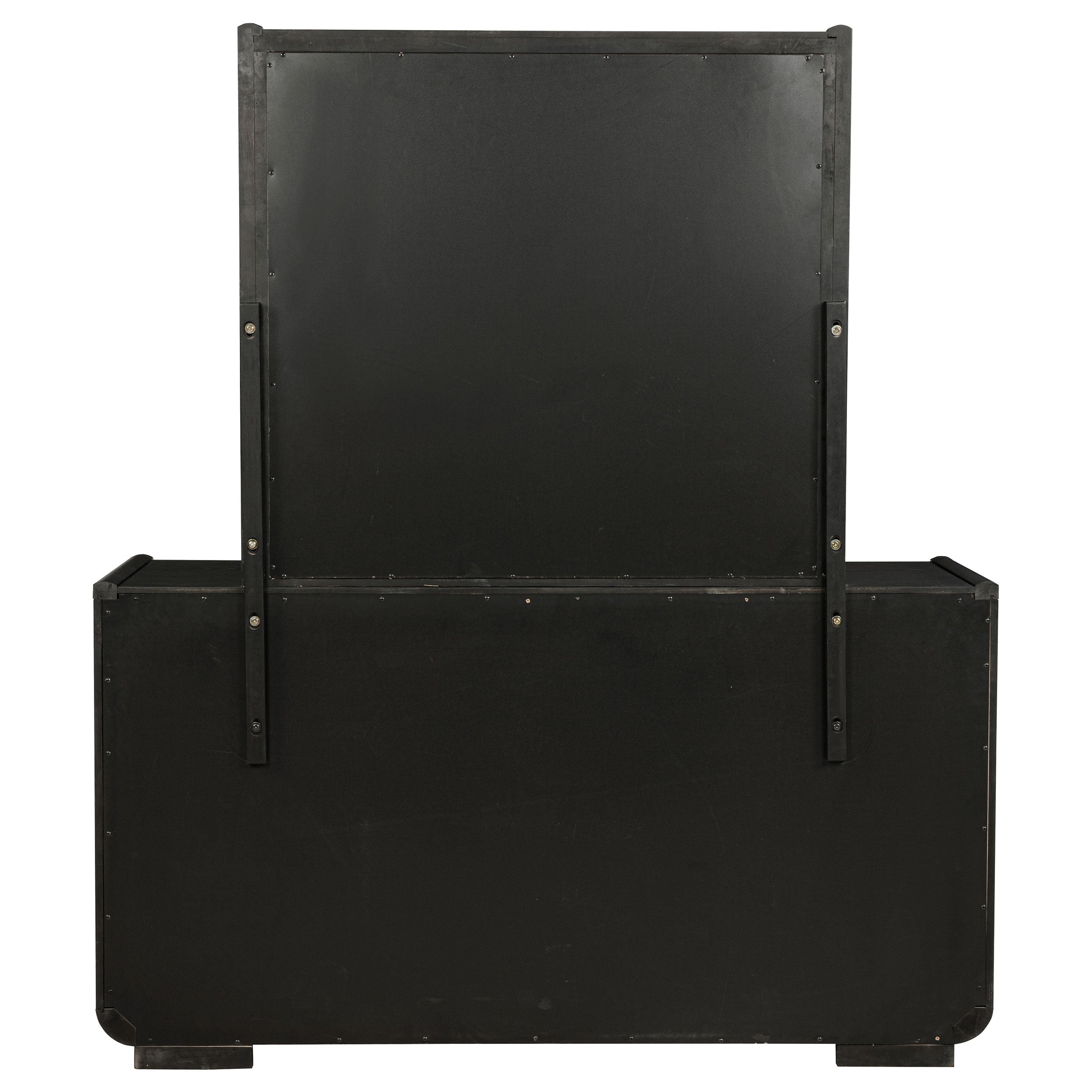 Leandro Dresser with Mirror - Ideal Furniture (Fresno,CA)