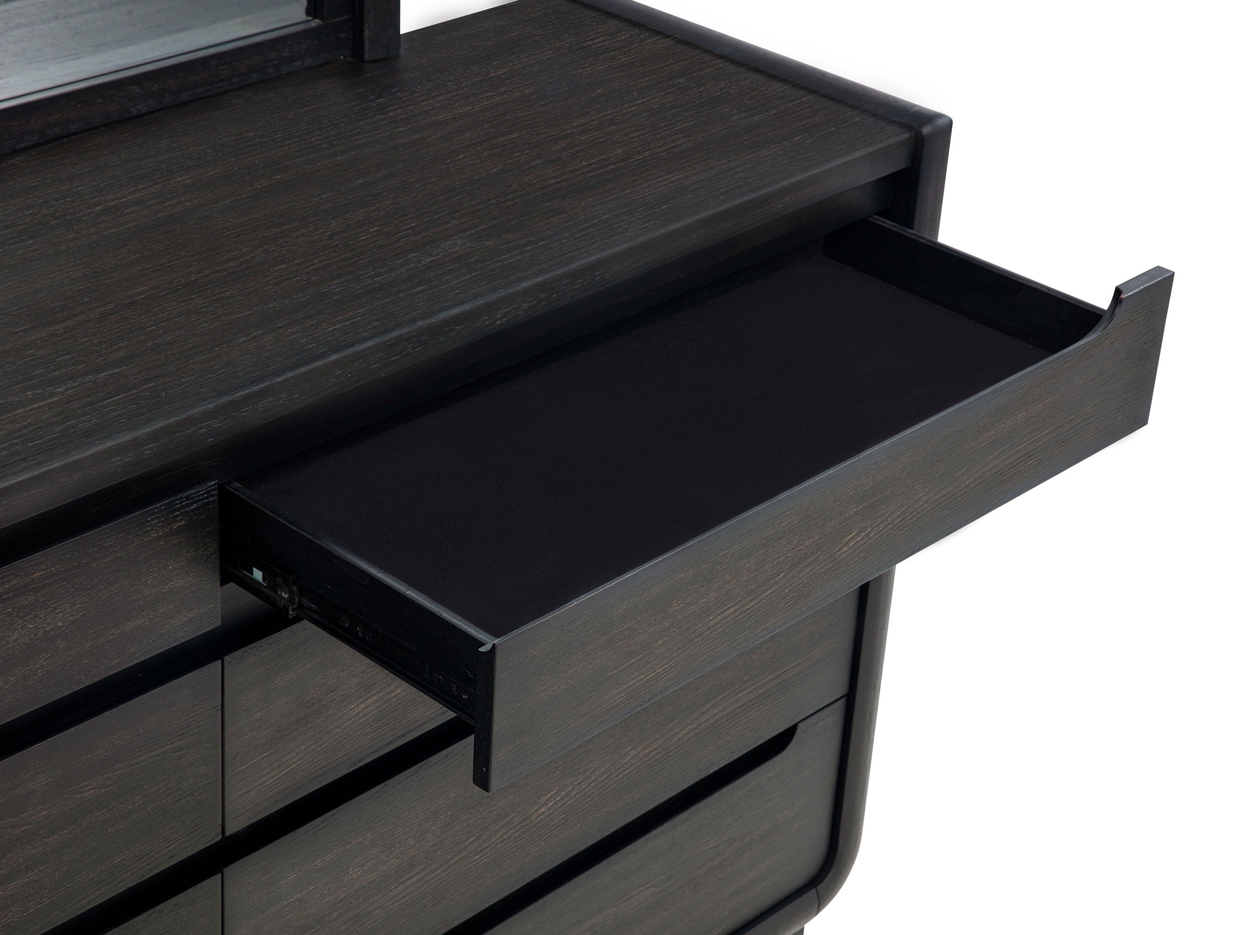 Leandro Dresser with Mirror - Ideal Furniture (Fresno,CA)
