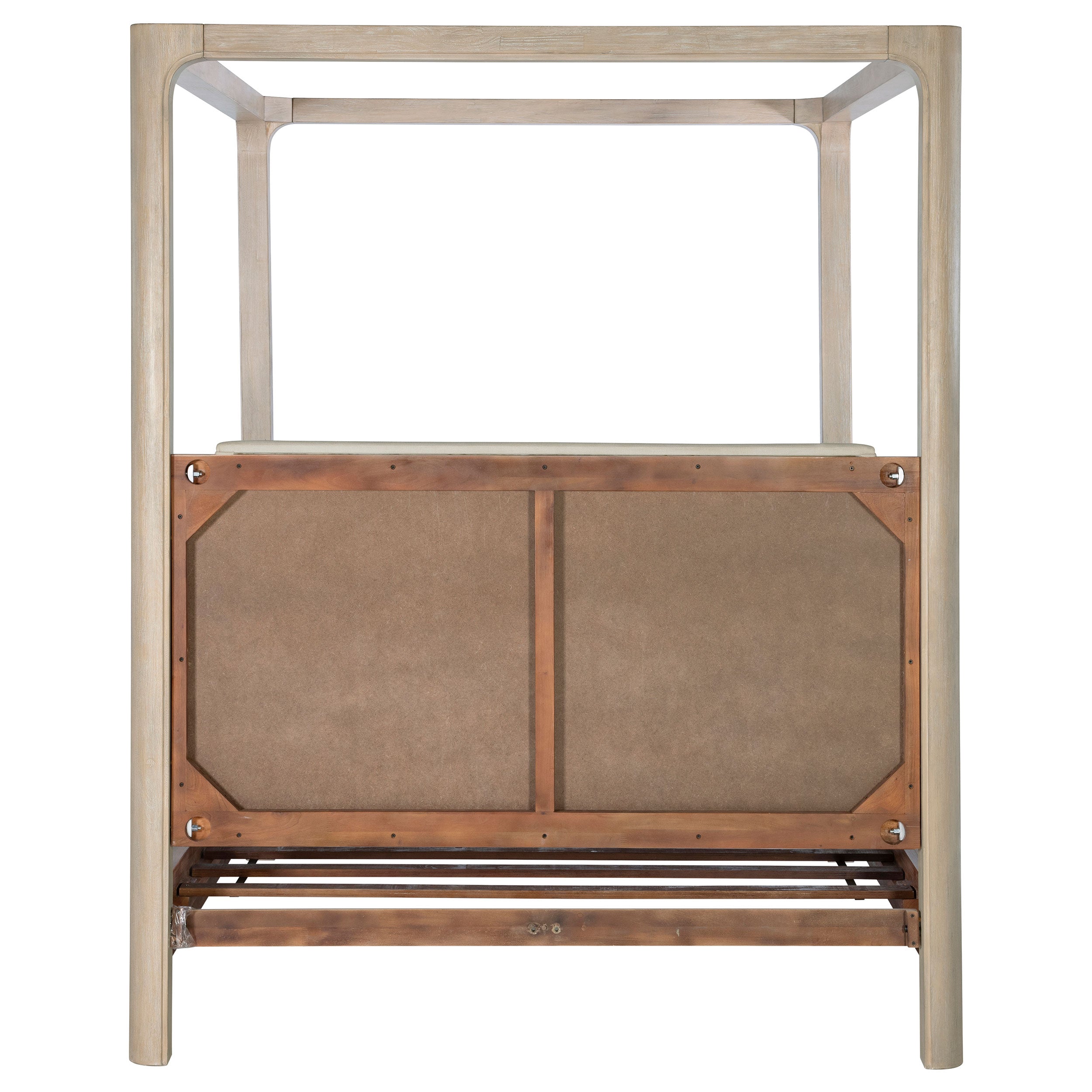Solano Canopy Panel Platform Bed - Ideal Furniture (Fresno,CA)