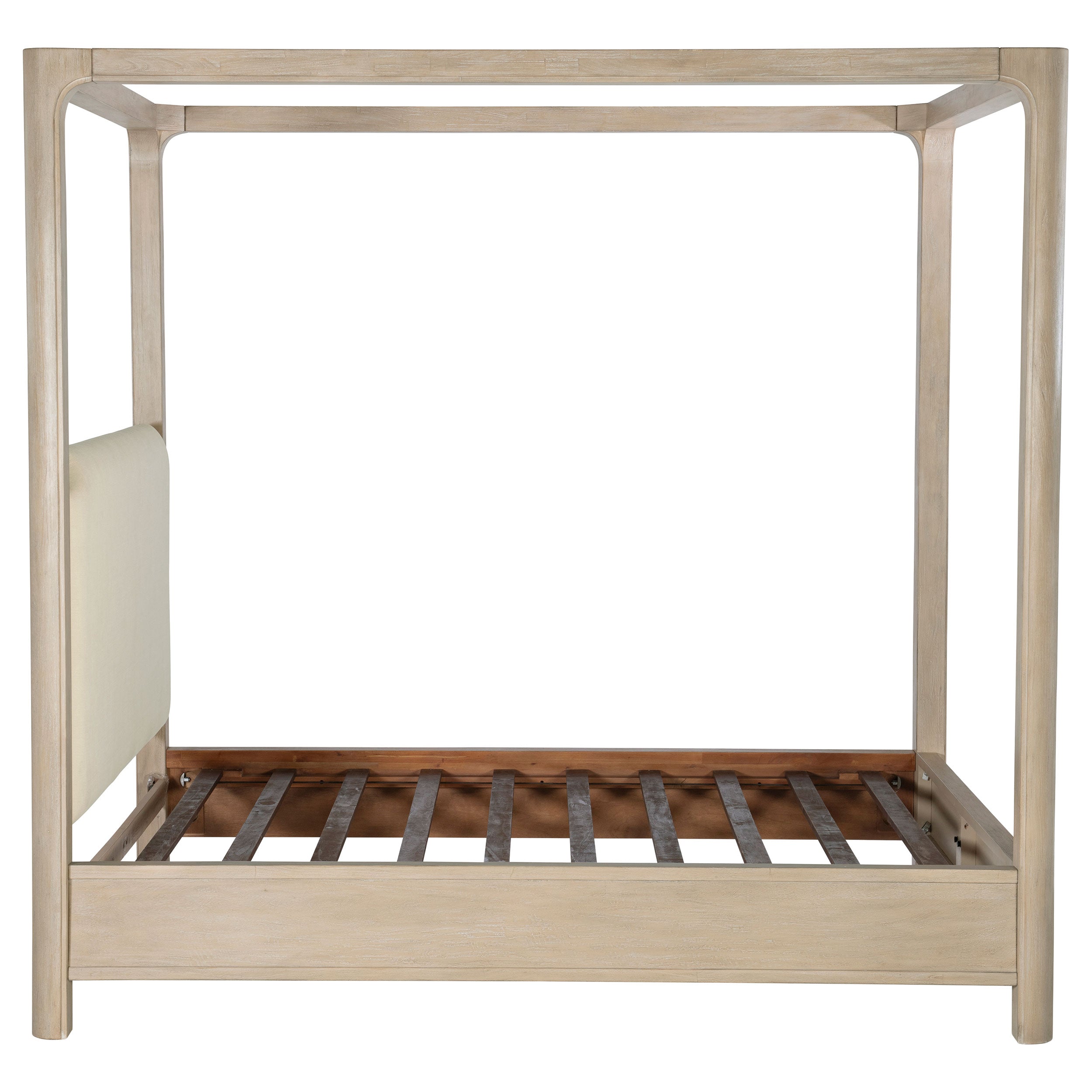Solano Canopy Panel Platform Bed - Ideal Furniture (Fresno,CA)