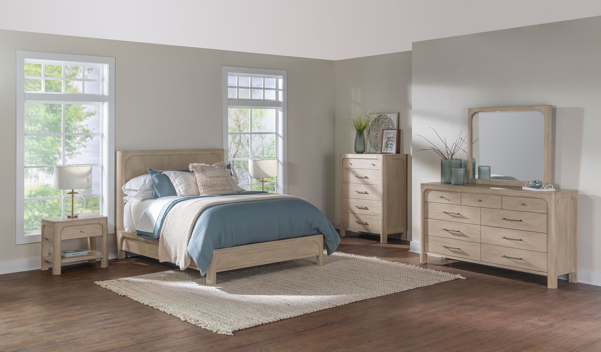 Solano Panel Platform Bed - Ideal Furniture (Fresno,CA)