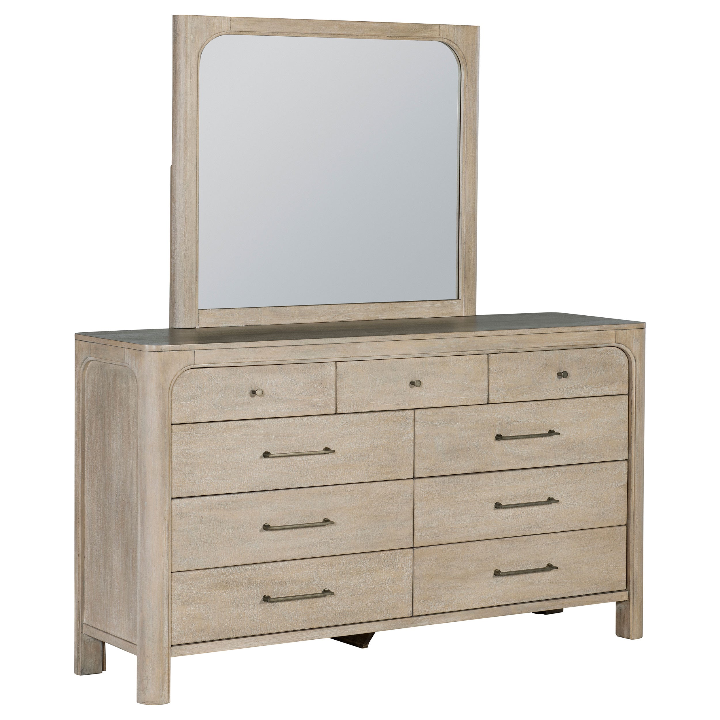 Solano Dresser with Mirror - Ideal Furniture (Fresno,CA)