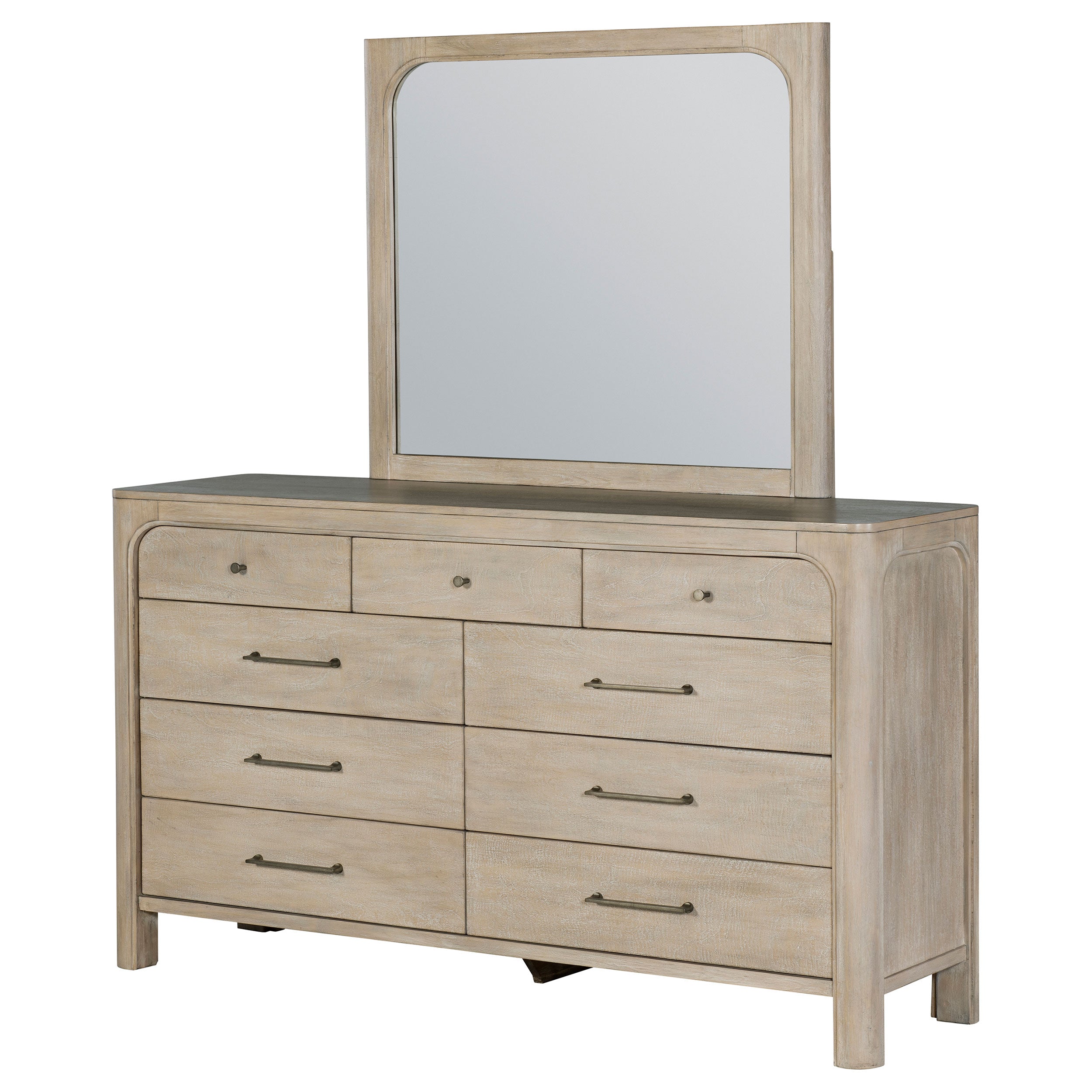 Solano Dresser with Mirror - Ideal Furniture (Fresno,CA)