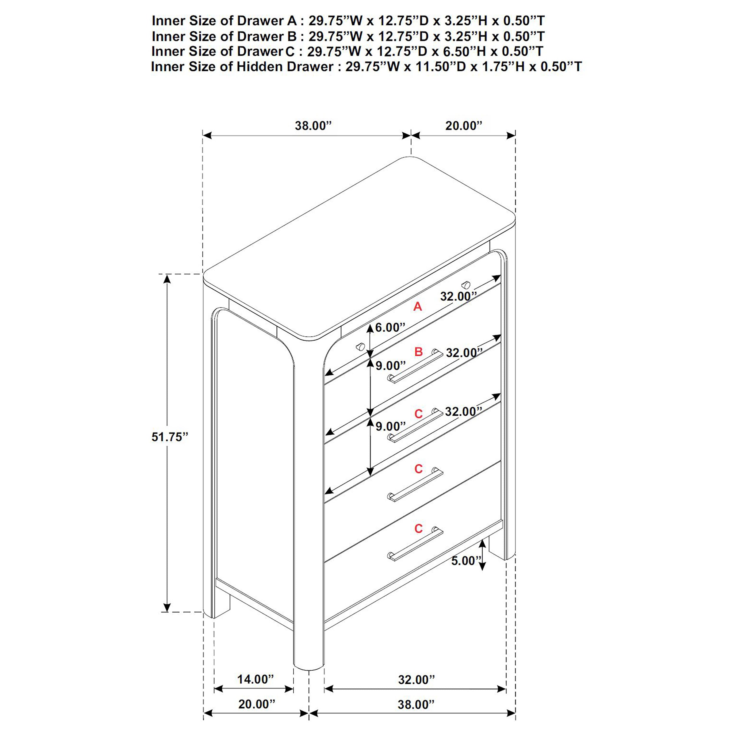 Solano Chest of Drawers - Ideal Furniture (Fresno,CA)