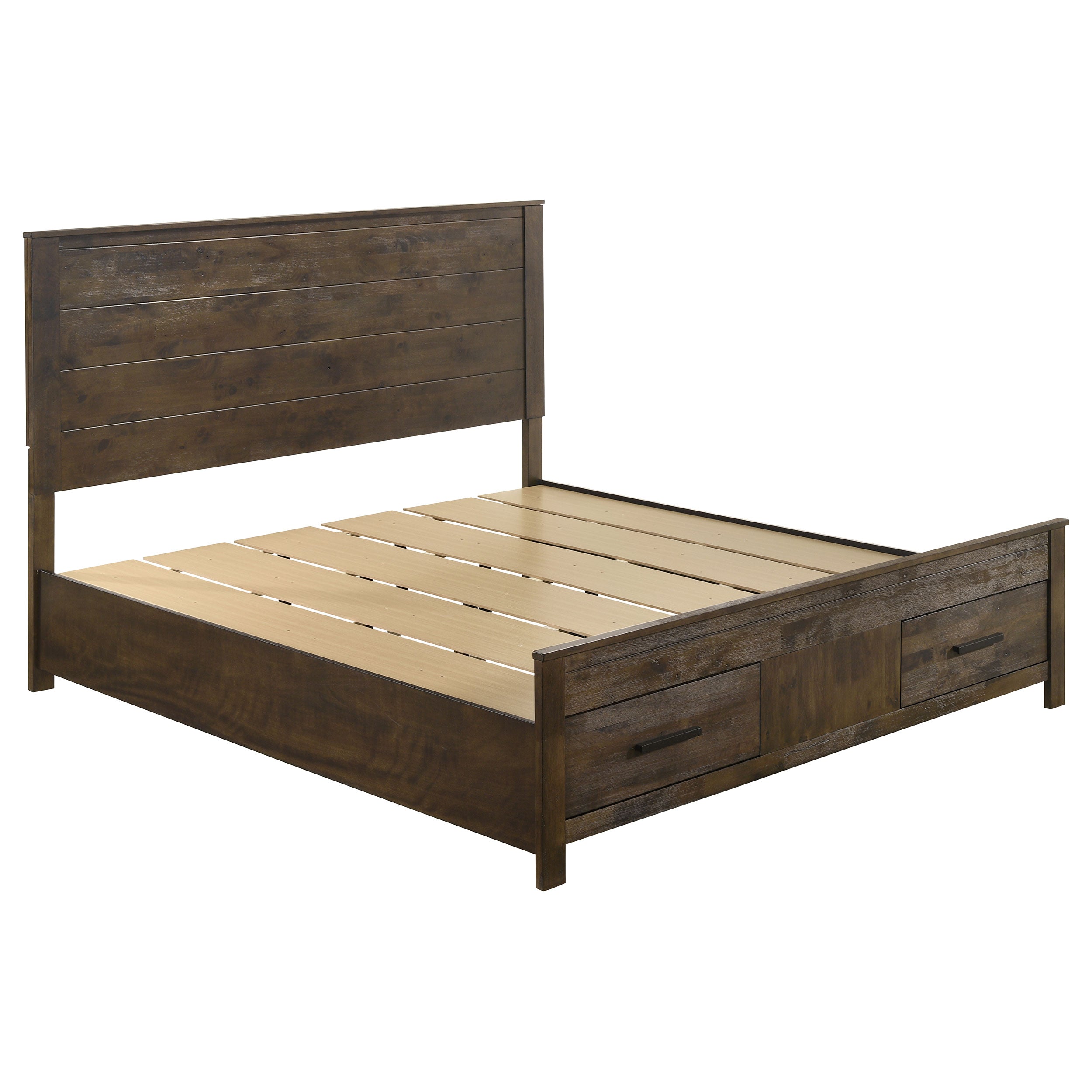 Woodmont Panel Platform Storage Bed - Ideal Furniture (Fresno,CA)