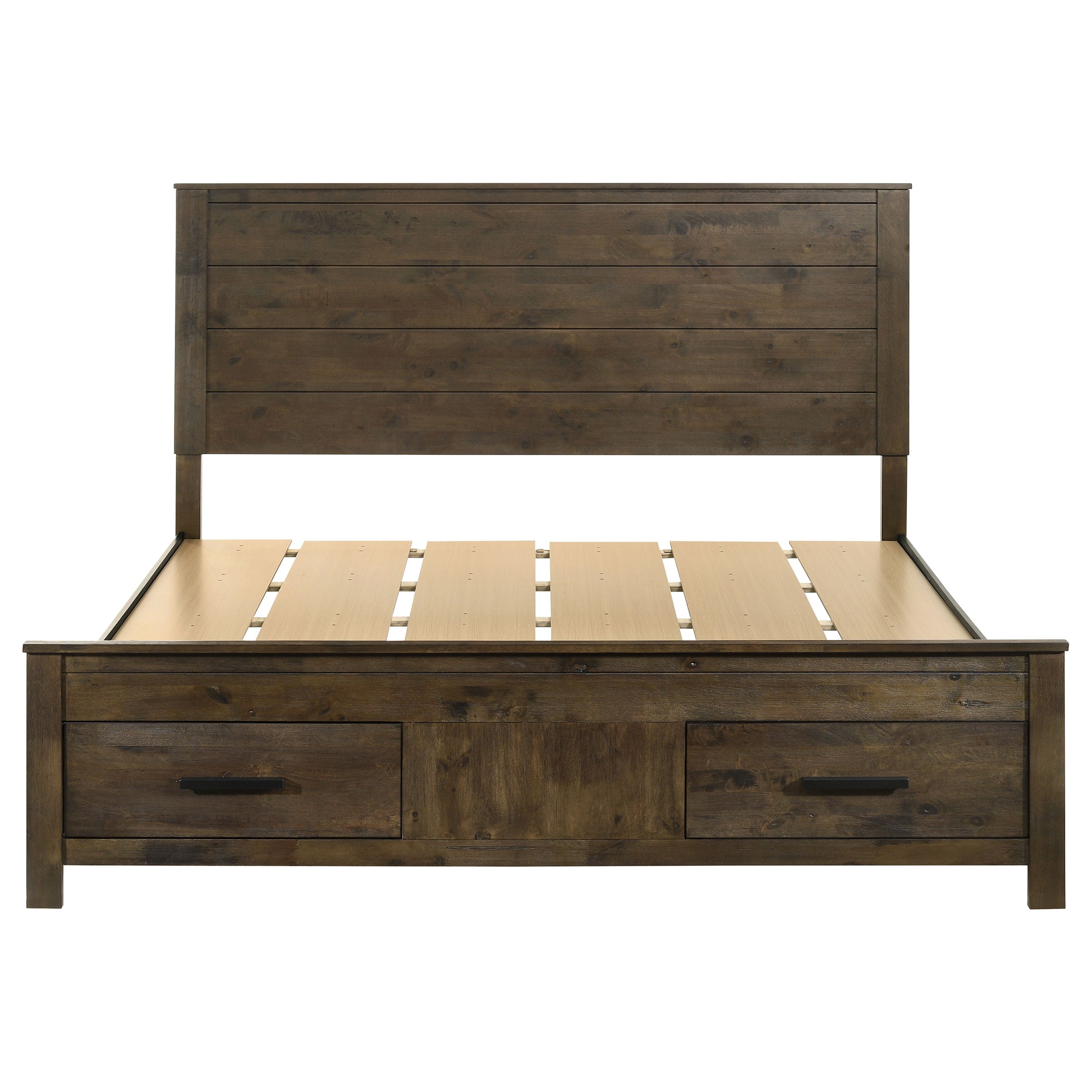 Woodmont Panel Platform Storage Bed - Ideal Furniture (Fresno,CA)