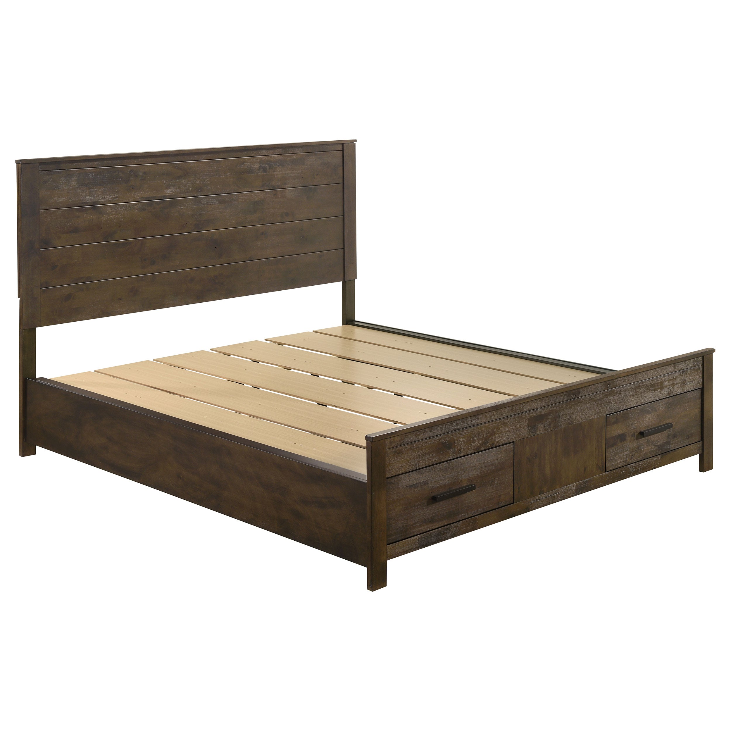 Woodmont Panel Platform Storage Bed - Ideal Furniture (Fresno,CA)