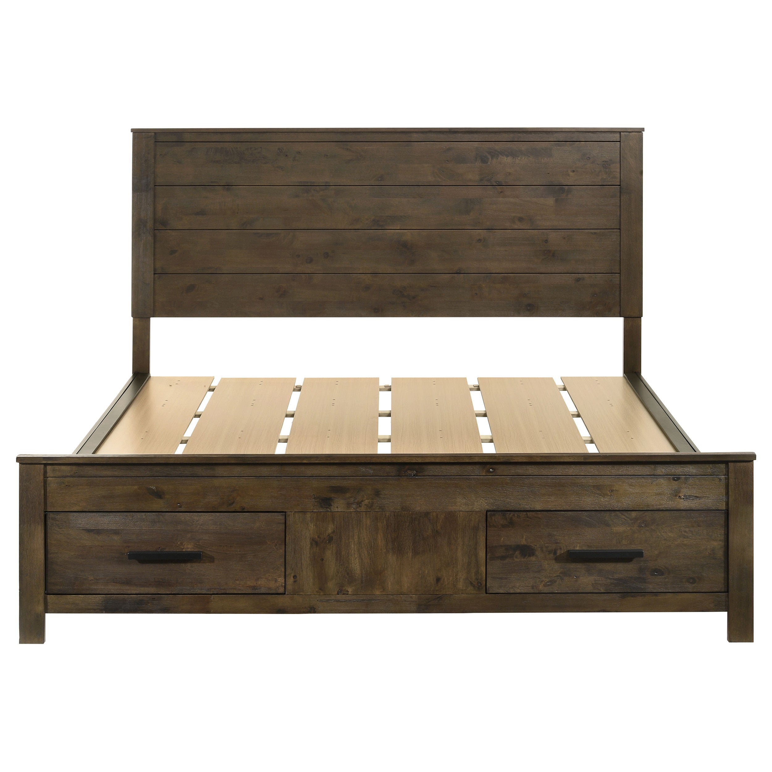 Woodmont Panel Platform Storage Bed - Ideal Furniture (Fresno,CA)