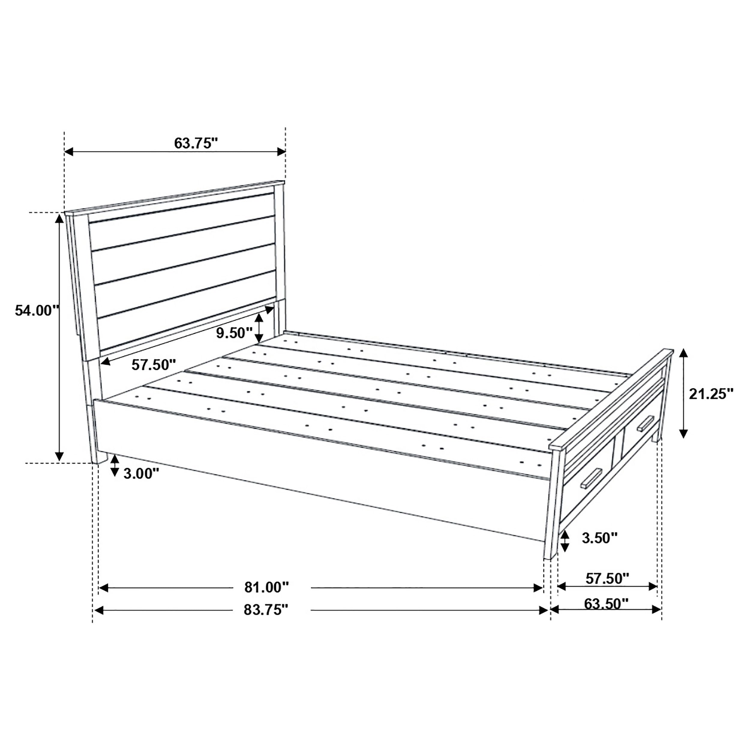Woodmont Bedroom Set - Ideal Furniture (Fresno,CA)
