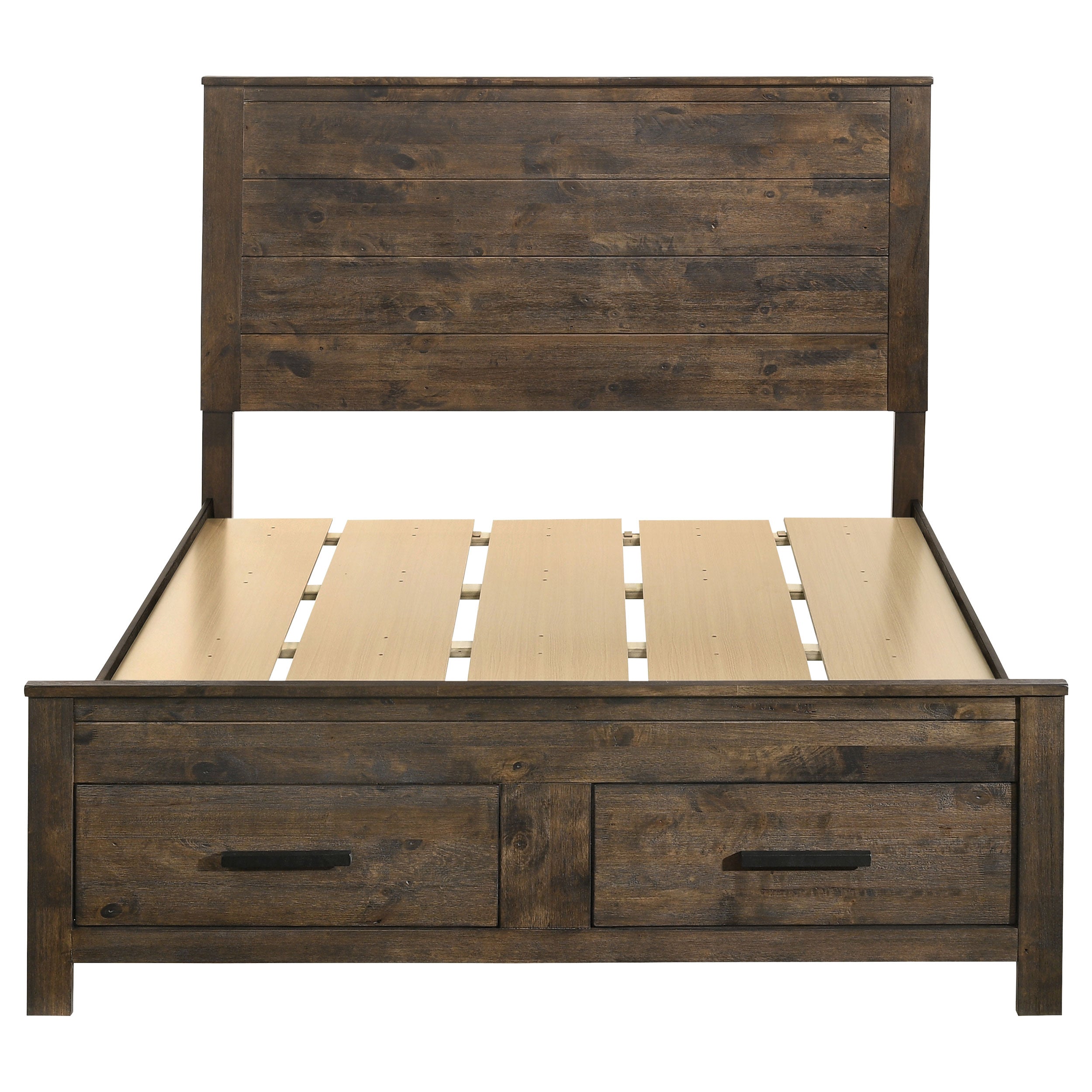 Woodmont Panel Platform Storage Bed - Ideal Furniture (Fresno,CA)