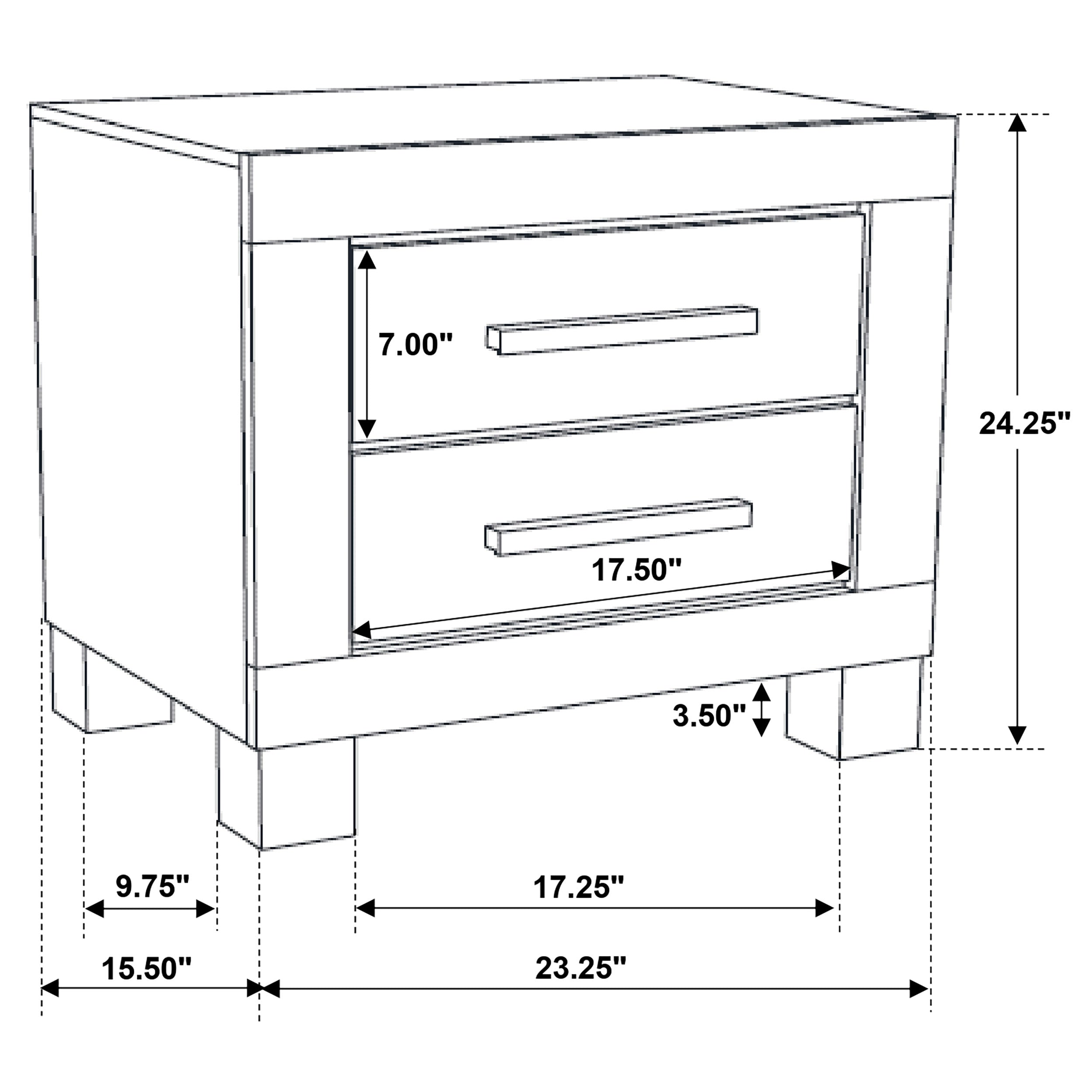 Woodmont Nightstand - Ideal Furniture (Fresno,CA)