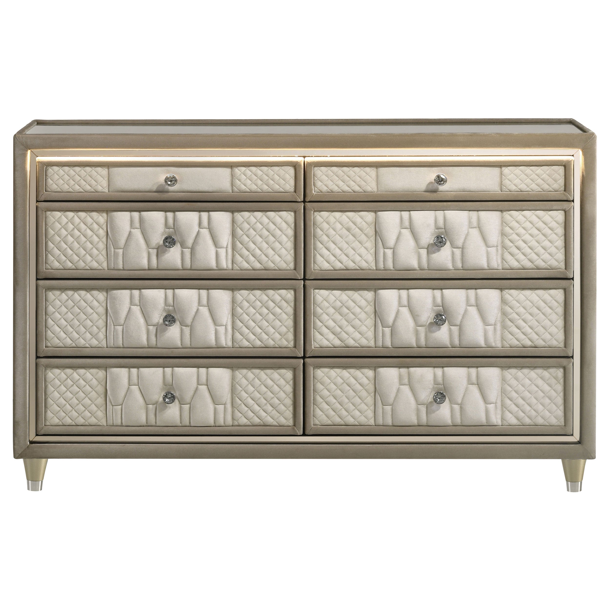 Lorient LED Dresser - Ideal Furniture (Fresno,CA)