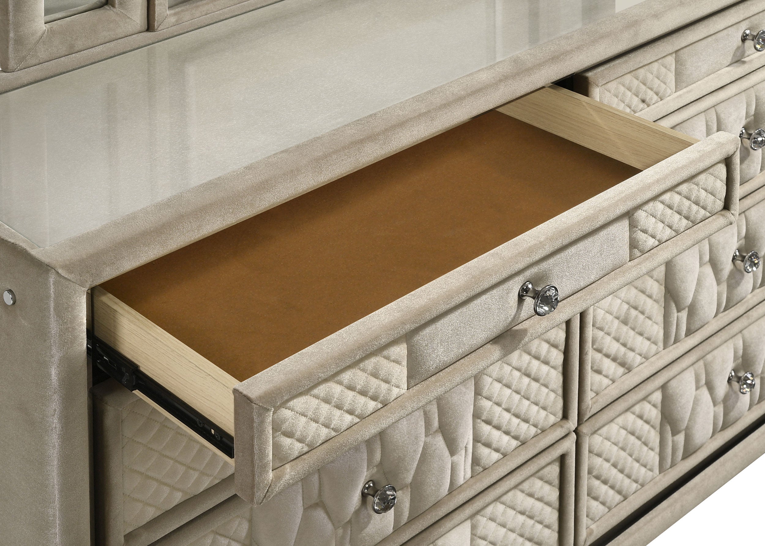 Lorient LED Dresser - Ideal Furniture (Fresno,CA)
