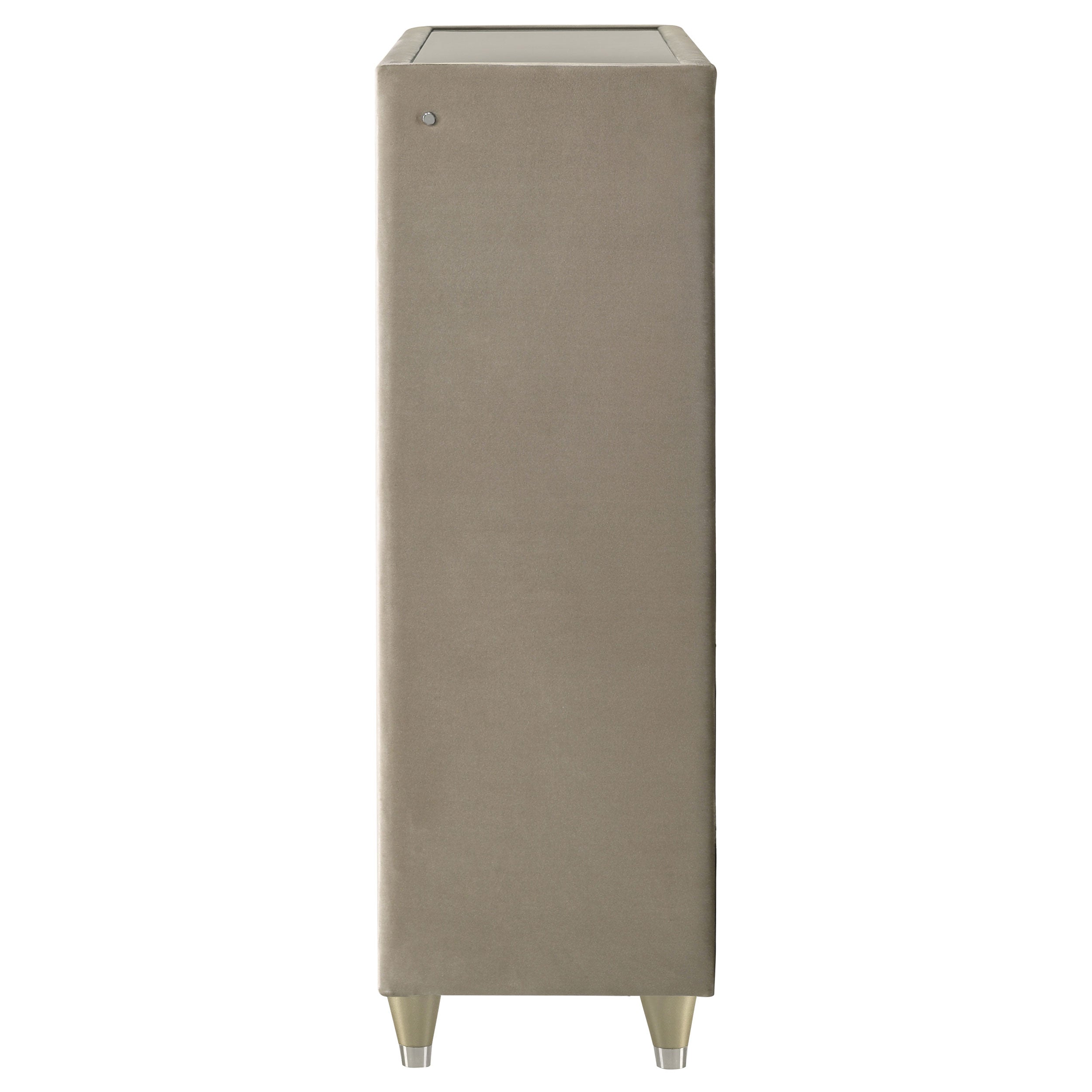 Lorient Chest of Drawers with LED Lighting - Ideal Furniture (Fresno,CA)