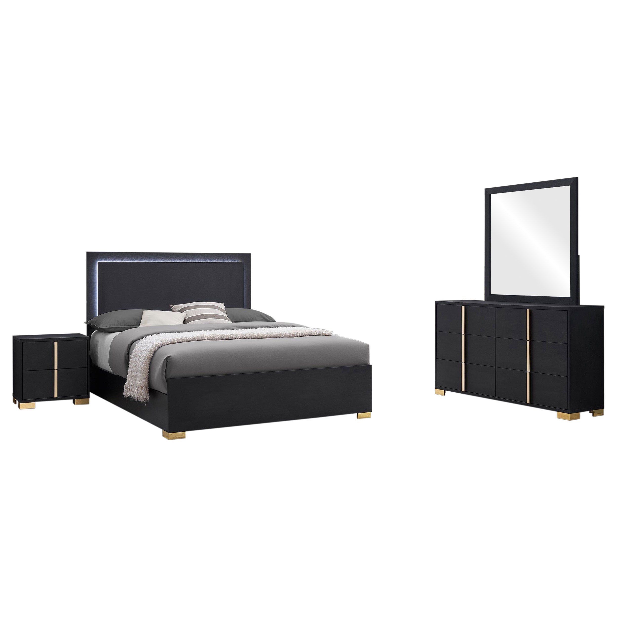 Marceline Bedroom Set - Ideal Furniture (Fresno,CA)