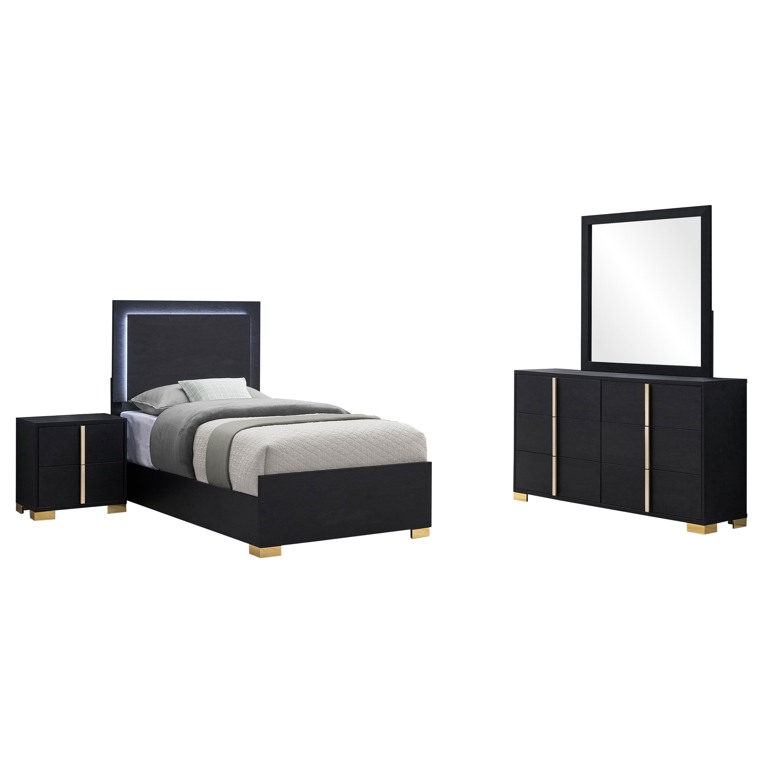 Marceline Bedroom Set - Ideal Furniture (Fresno,CA)