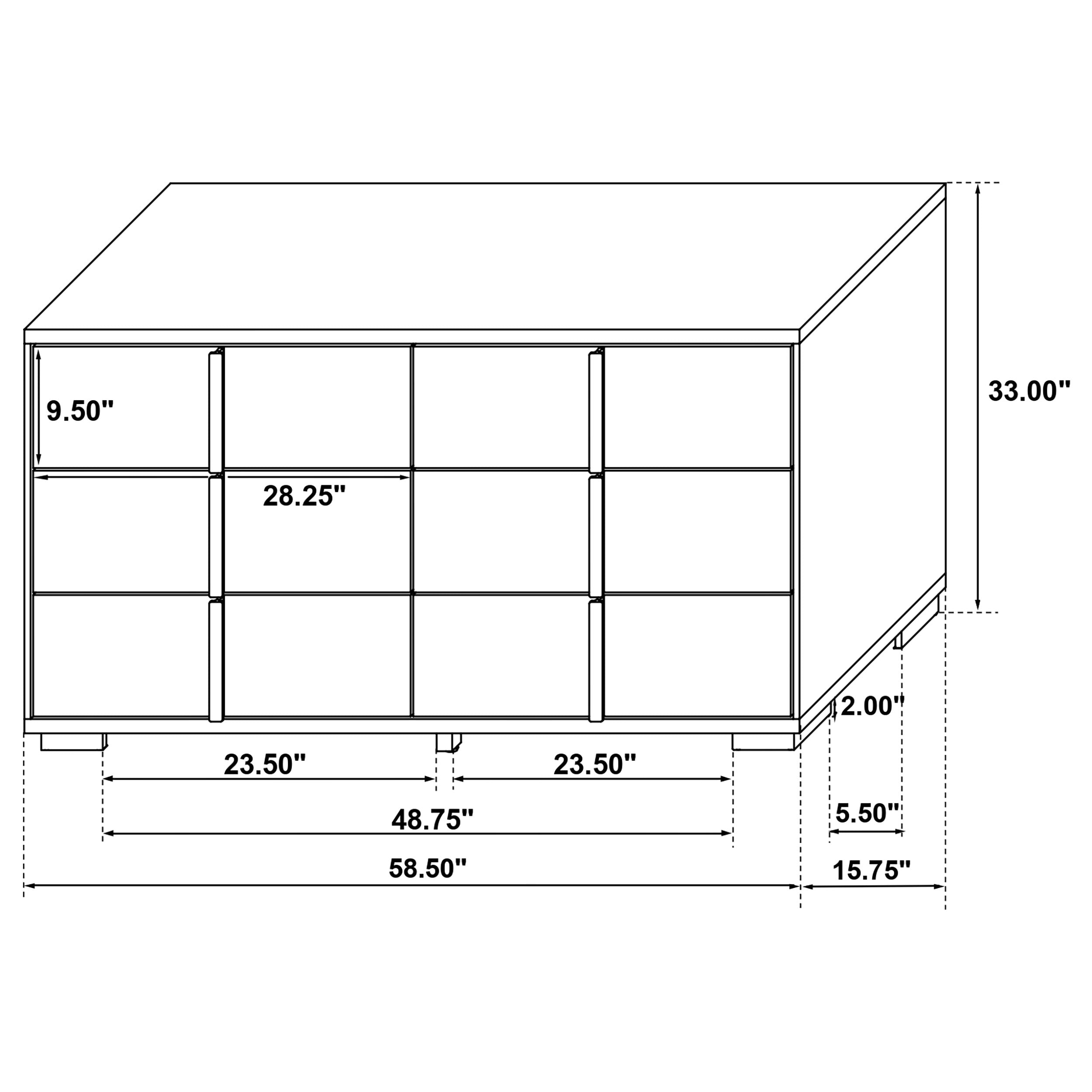 Marceline Dresser - Ideal Furniture (Fresno,CA)