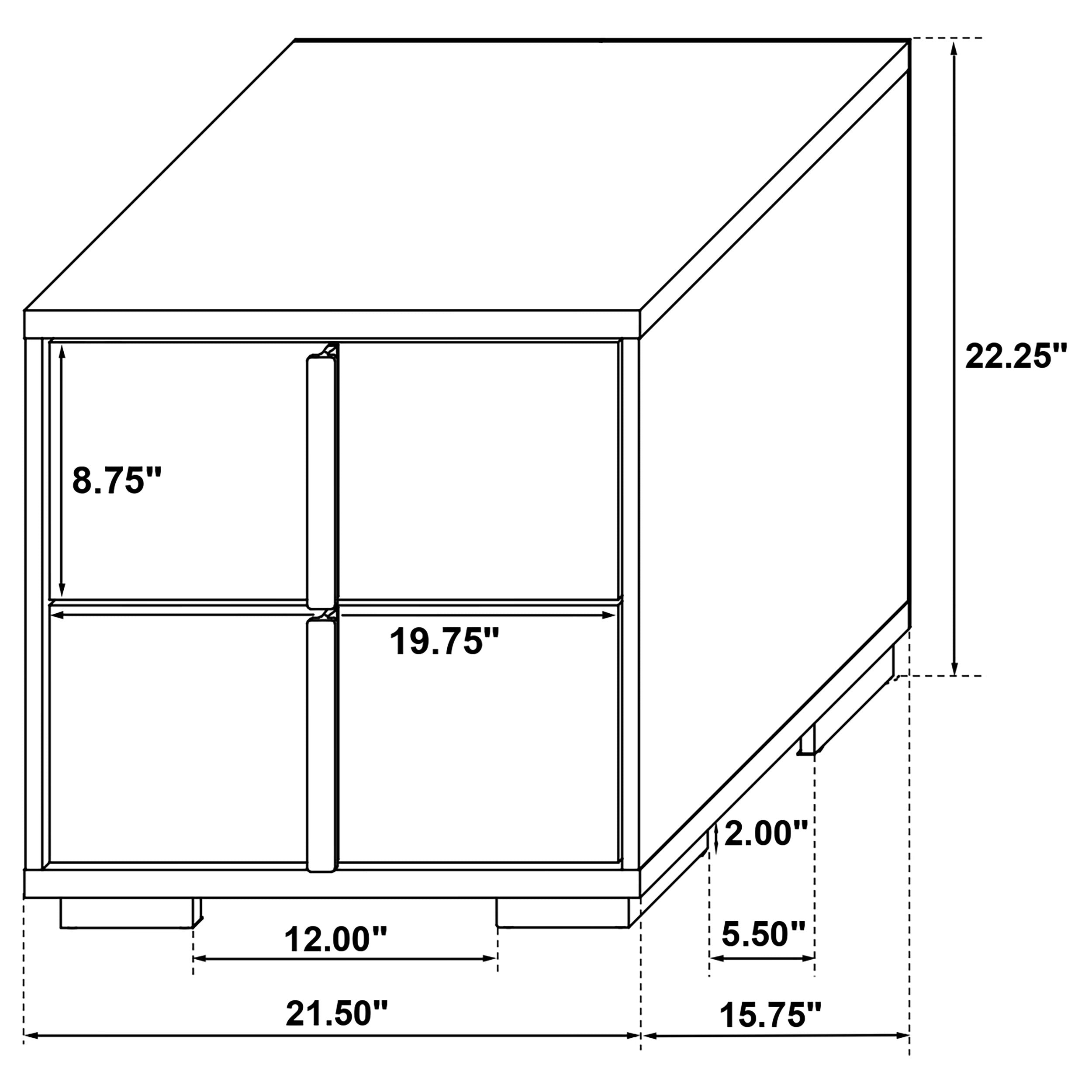 Marceline Nightstand - Ideal Furniture (Fresno,CA)