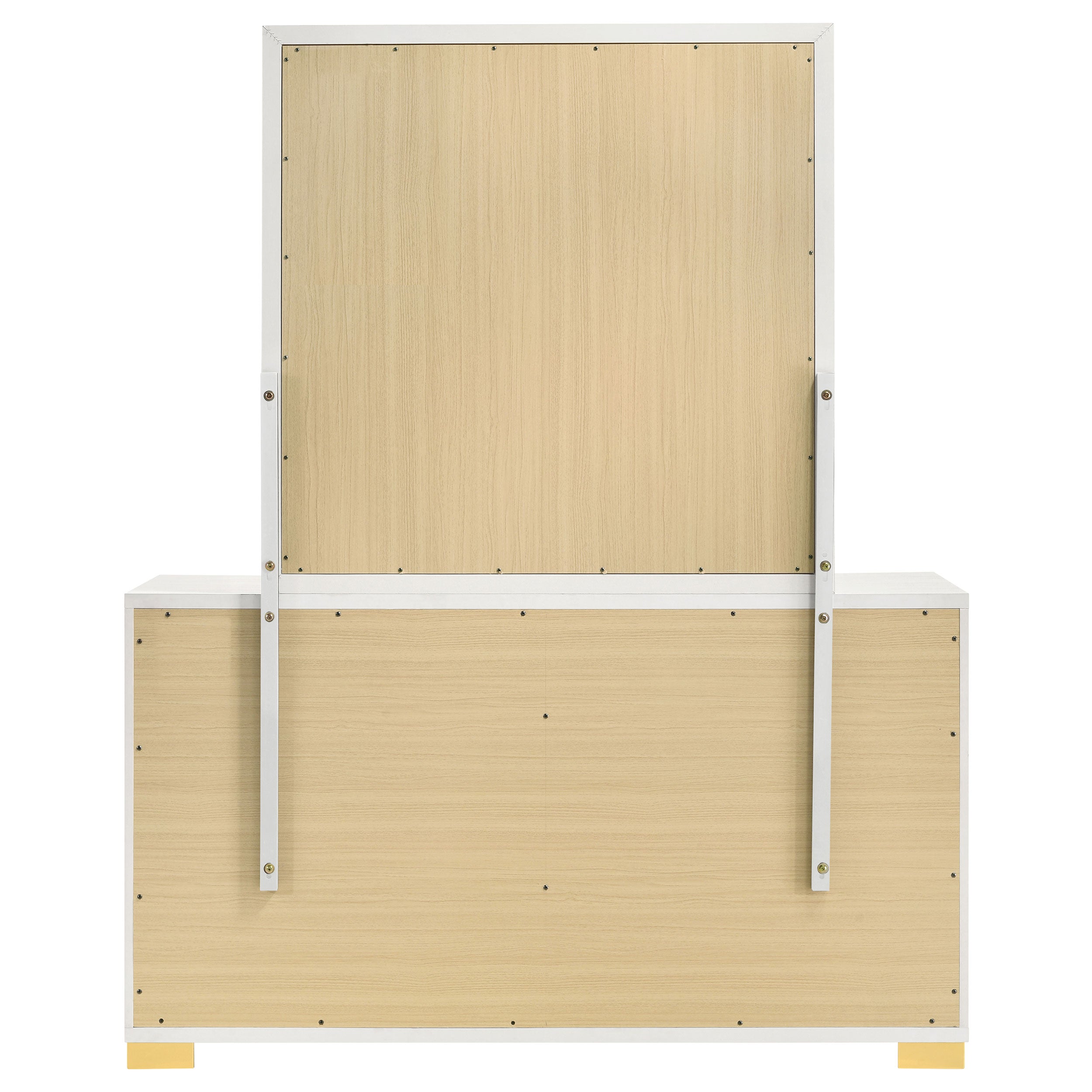 Marceline Dresser with Mirror - Ideal Furniture (Fresno,CA)