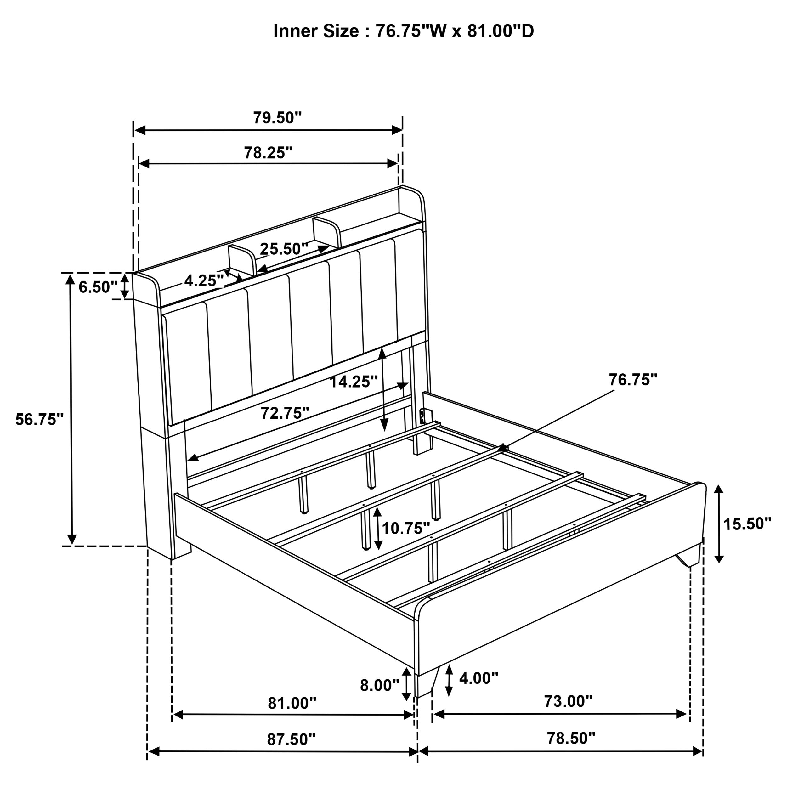 Henderson Bookcase Bed - Ideal Furniture (Fresno,CA)