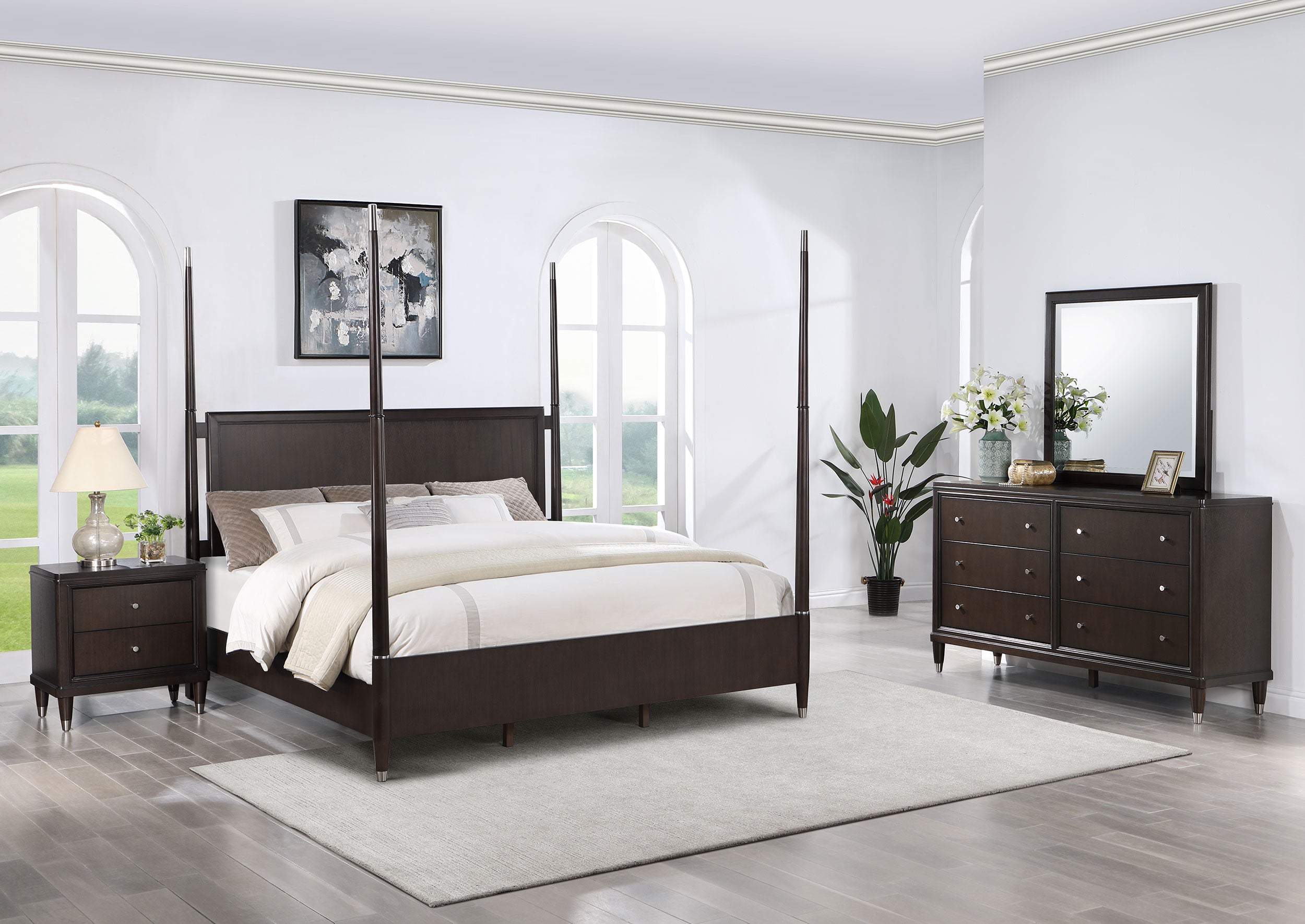 Emberlyn 4 Pc Bedroom Set - Ideal Furniture (Fresno,CA)