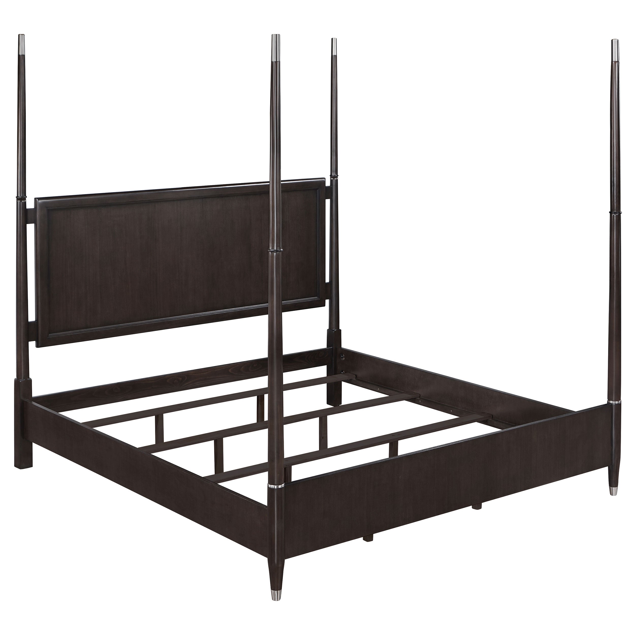 Emberlyn Four-Poster Panel Bed - Ideal Furniture (Fresno,CA)