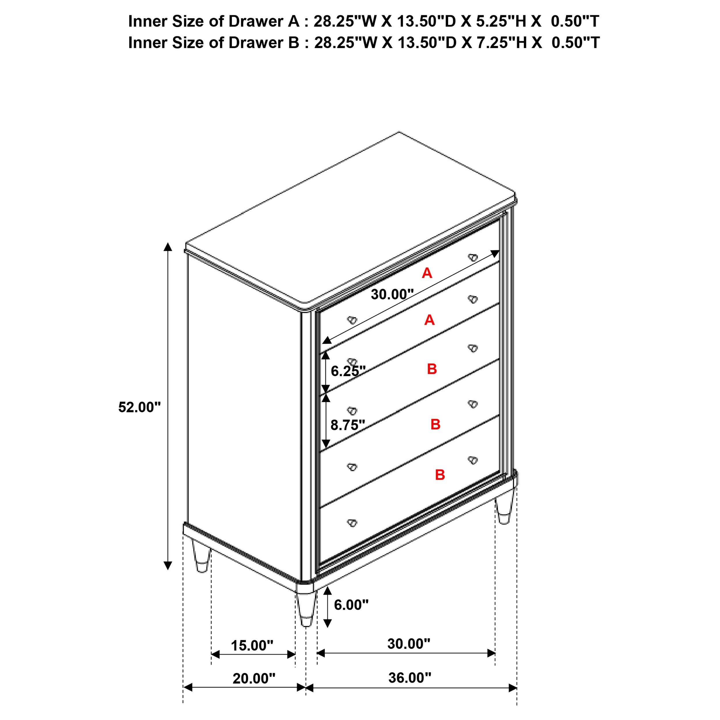 Emberlyn Chest of Drawers - Ideal Furniture (Fresno,CA)