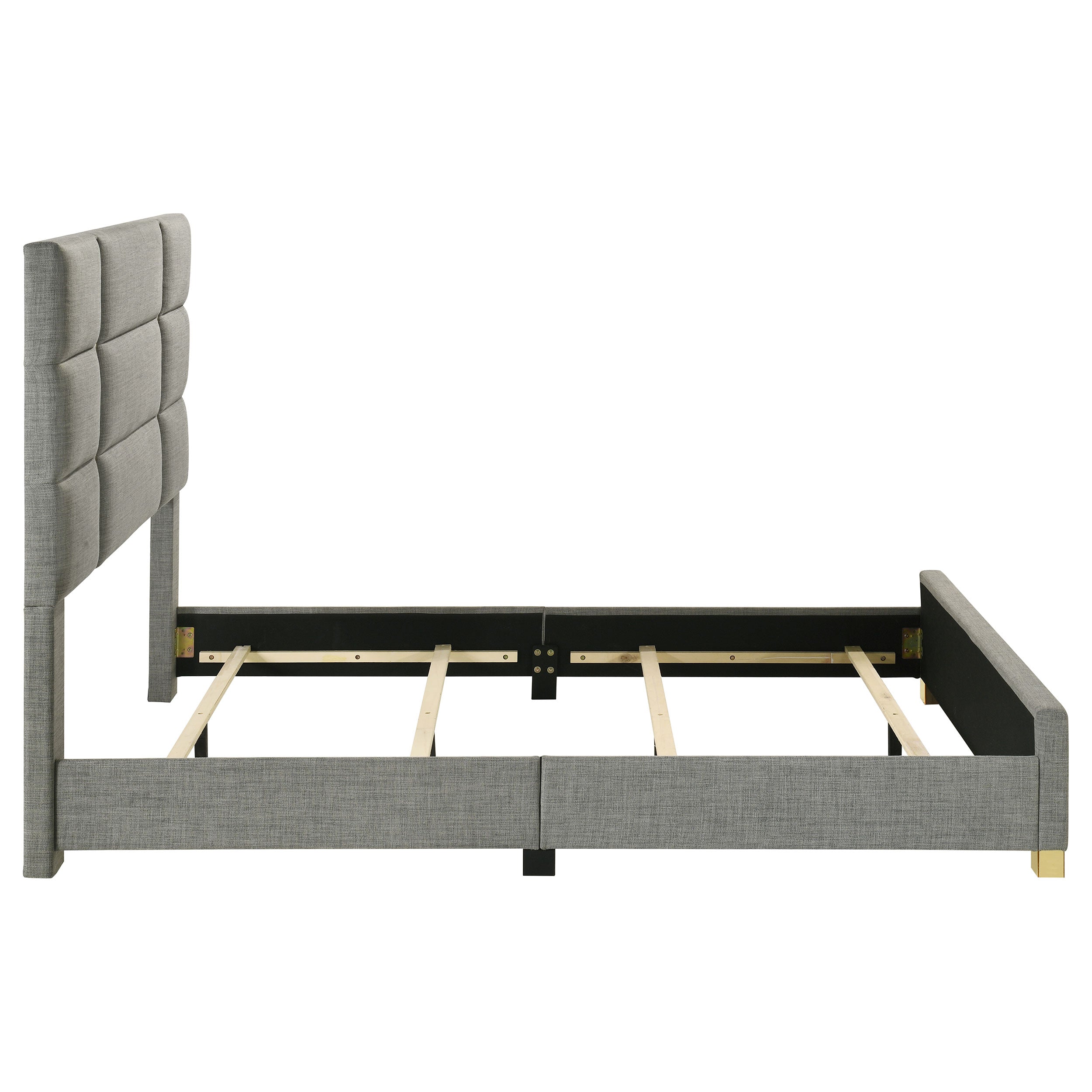 Ines Panel Bed - Ideal Furniture (Fresno,CA)