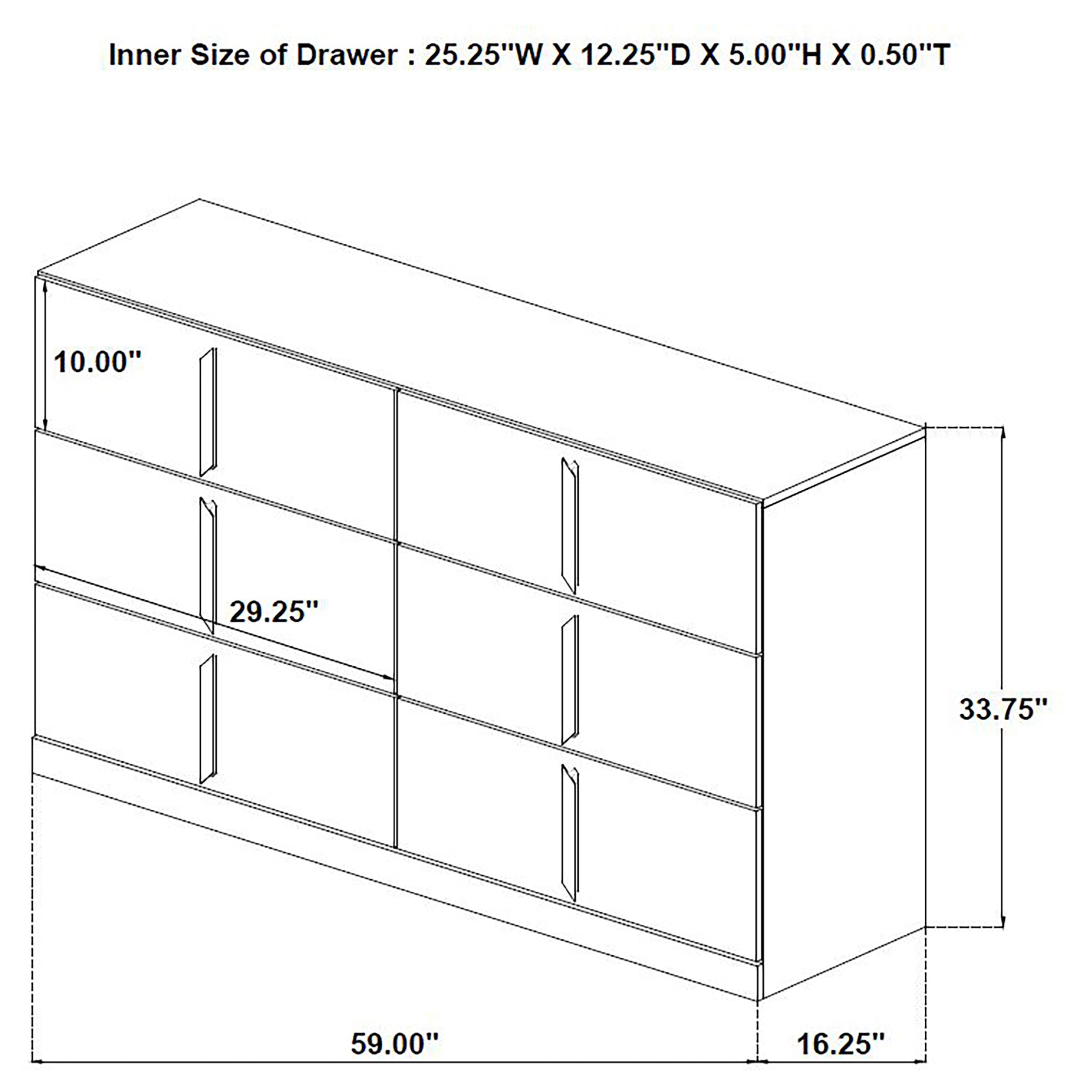 Ines Bedroom Set - Ideal Furniture (Fresno,CA)