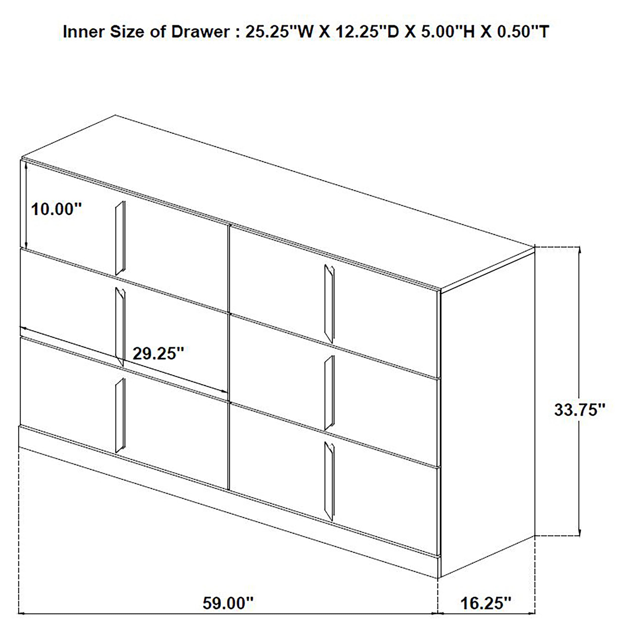 Ines Bedroom Set - Ideal Furniture (Fresno,CA)