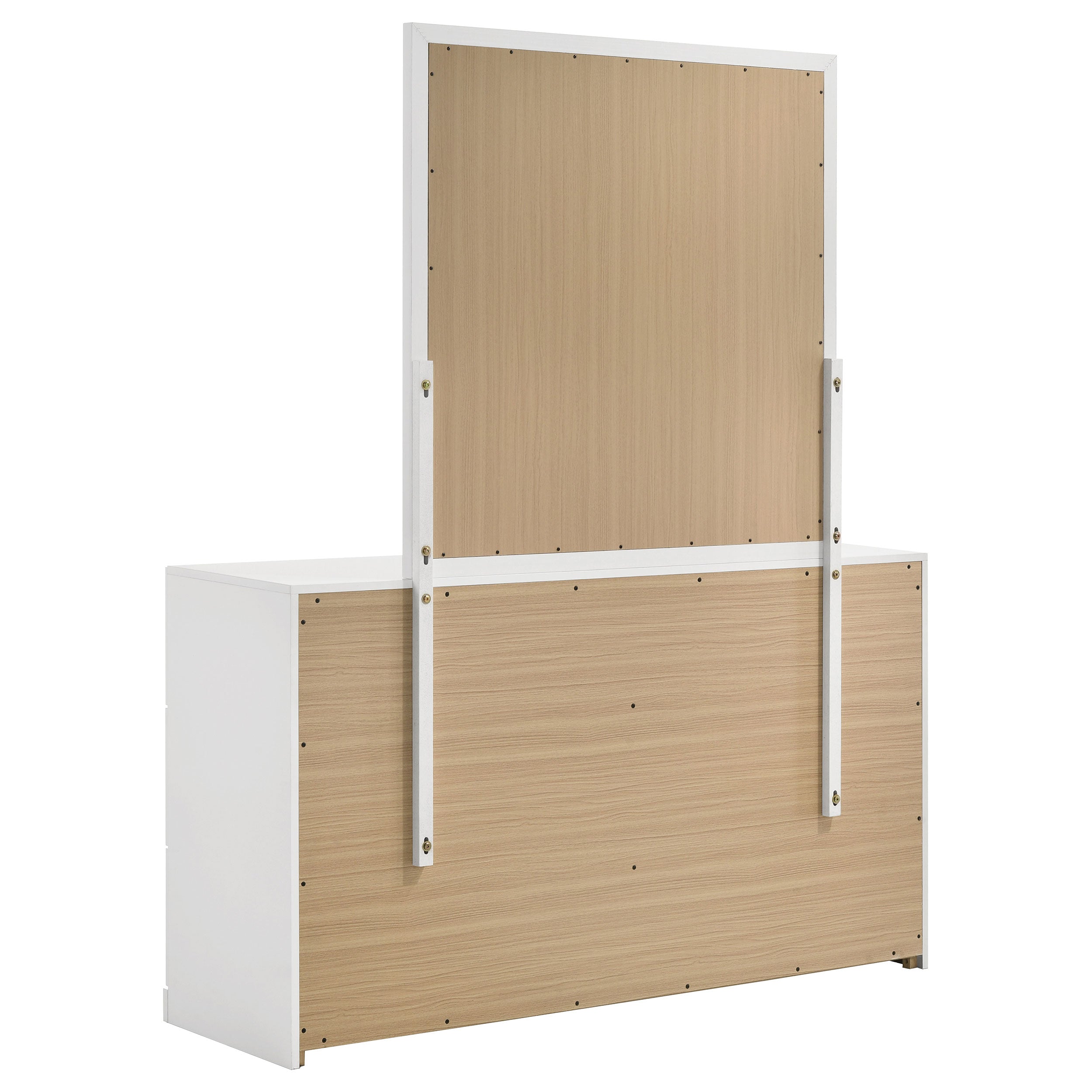 Ines Dresser with Mirror - Ideal Furniture (Fresno,CA)