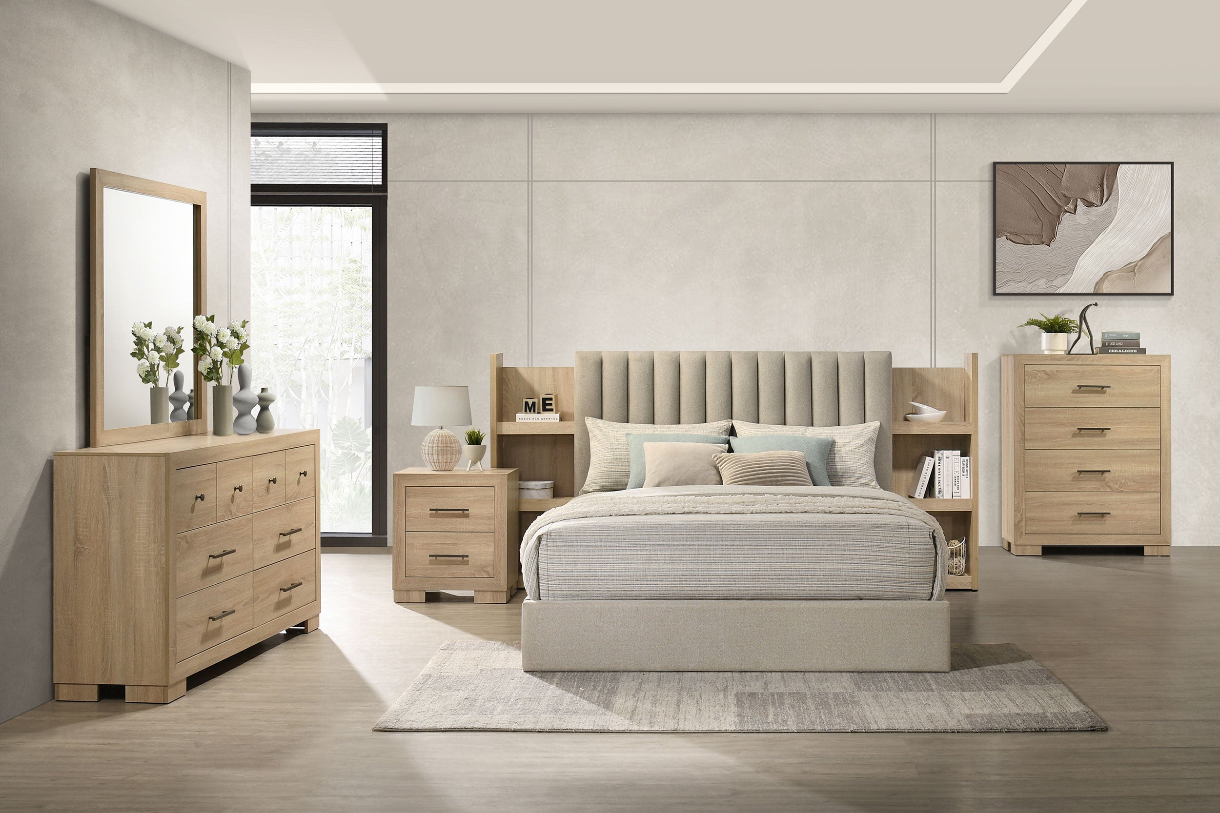 Arielle Dresser with Mirror - Ideal Furniture (Fresno,CA)
