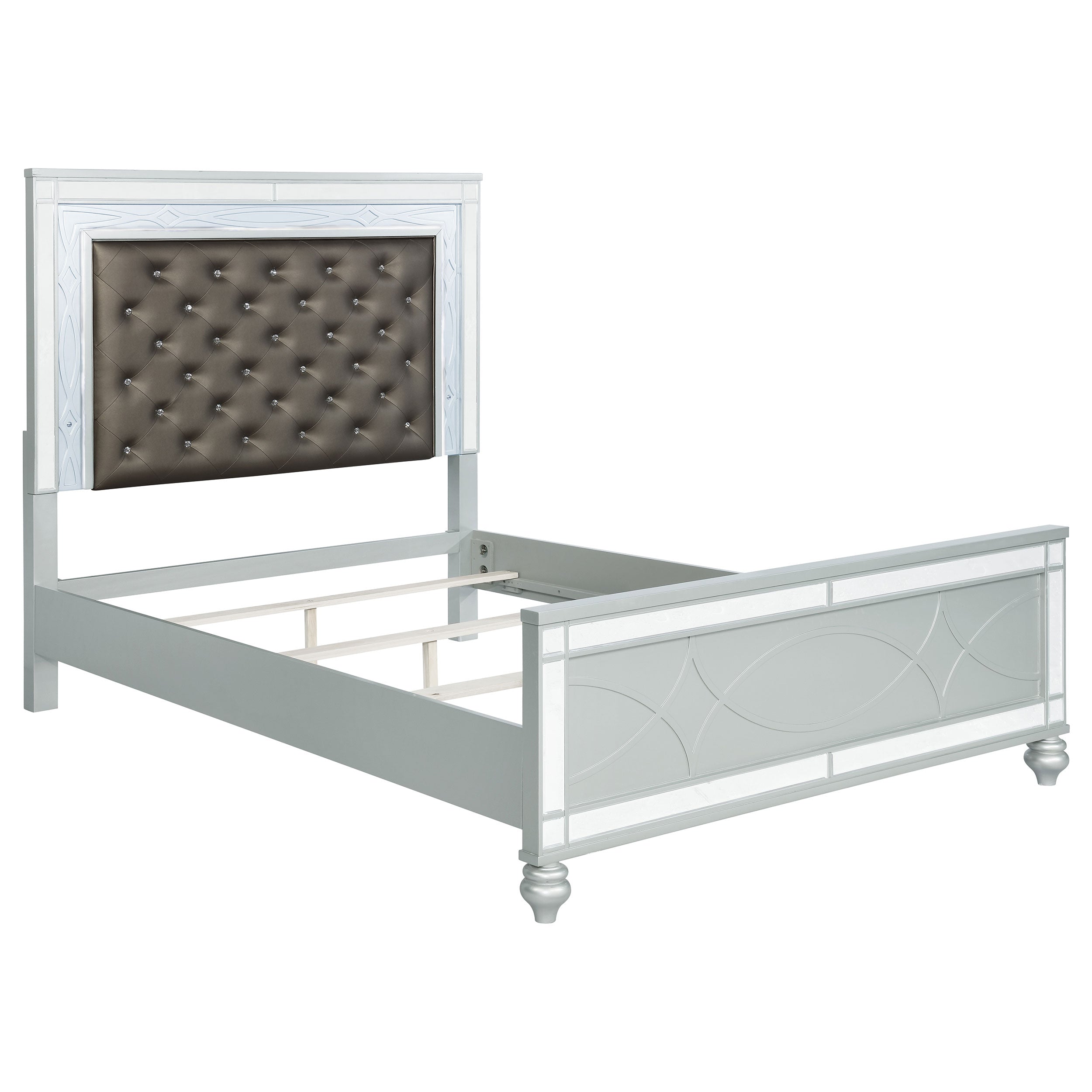 Gunnison Panel Bed with LED Lighting - Ideal Furniture (Fresno,CA)