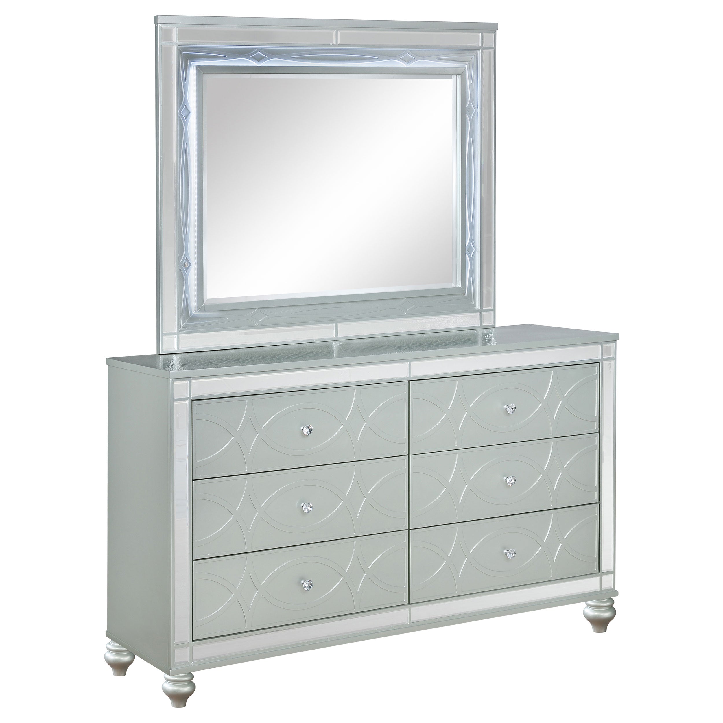 Gunnison Dresser with Mirror - Ideal Furniture (Fresno,CA)