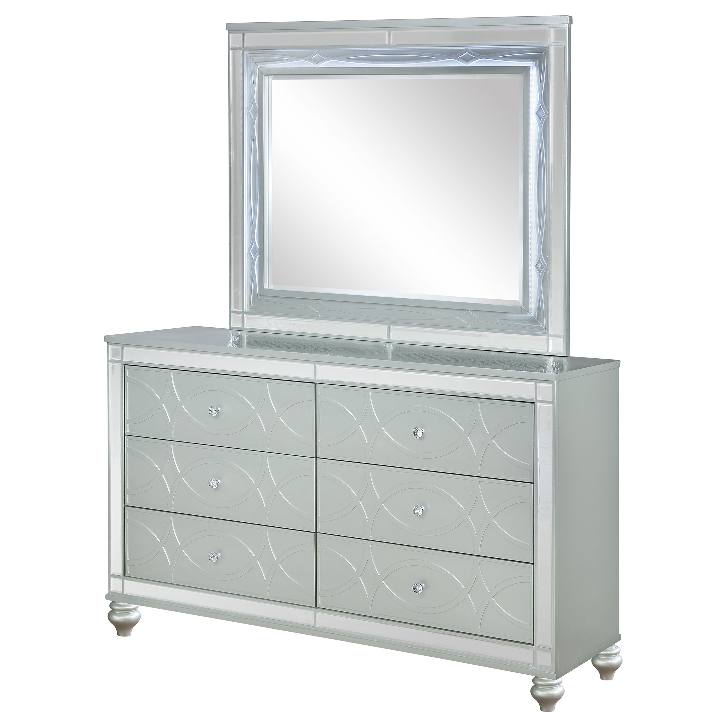 Gunnison Dresser with Mirror - Ideal Furniture (Fresno,CA)