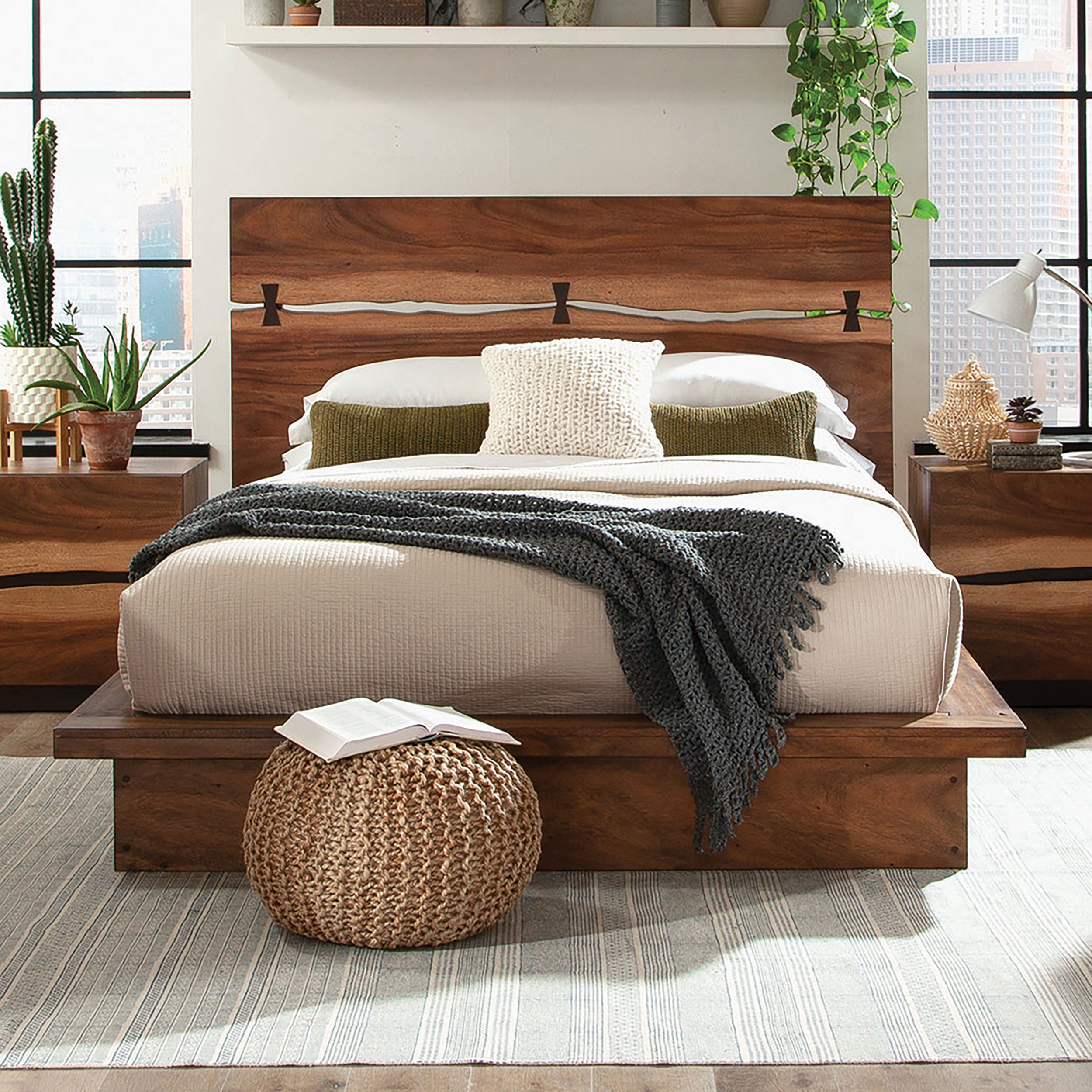 Winslow Panel Platform Bed - Ideal Furniture (Fresno,CA)