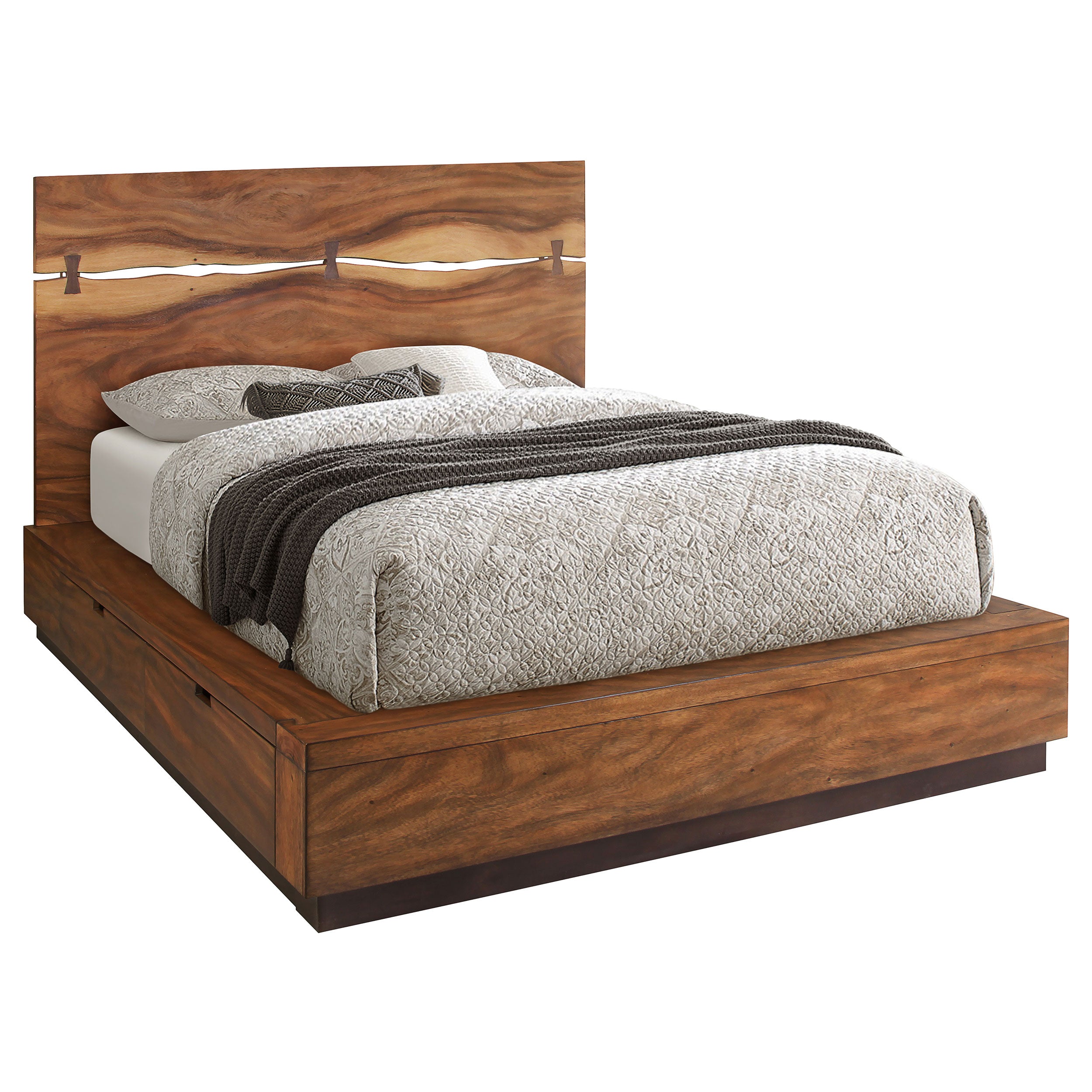 Winslow Panel Platform Storage Bed - Ideal Furniture (Fresno,CA)