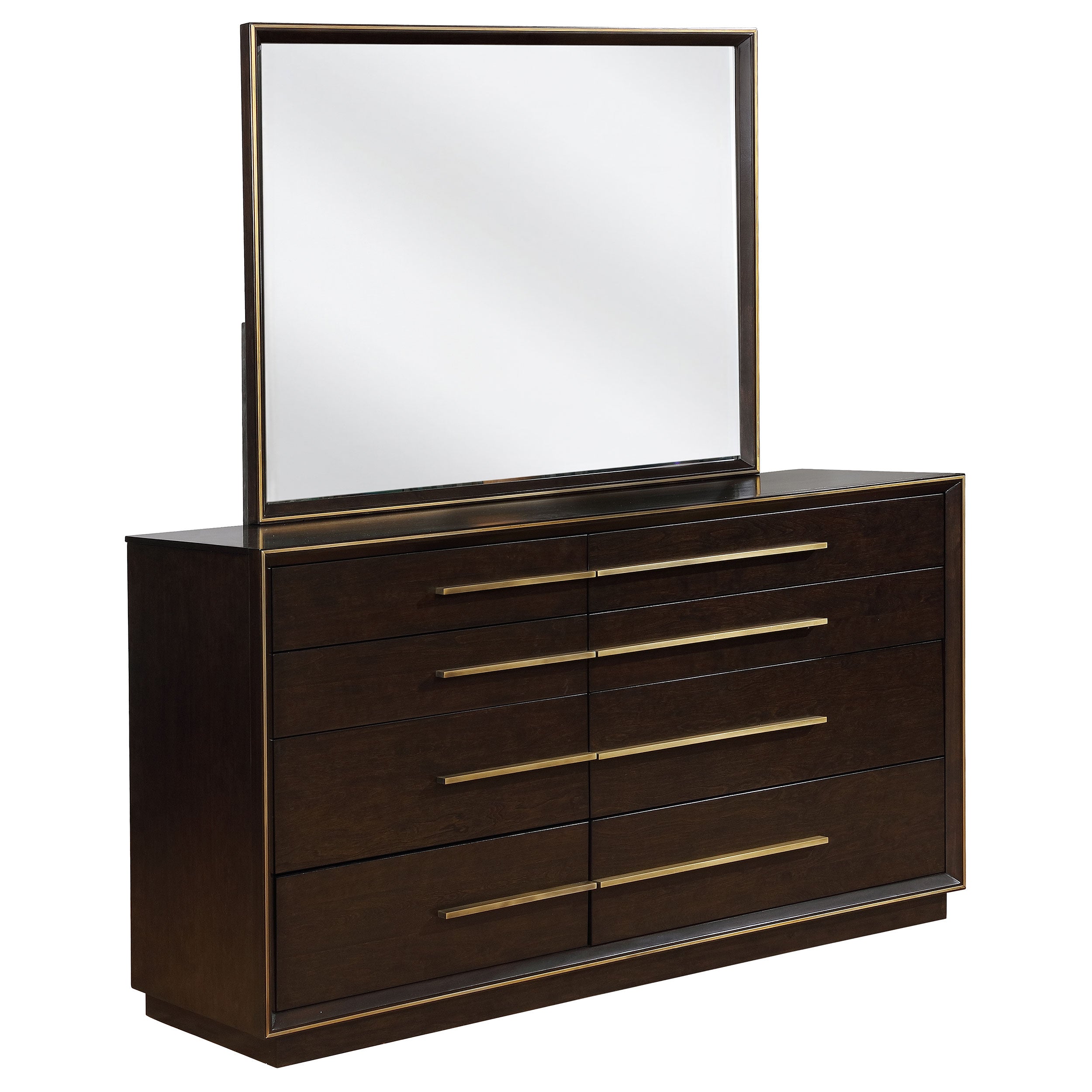 Durango Dresser with Mirror - Ideal Furniture (Fresno,CA)